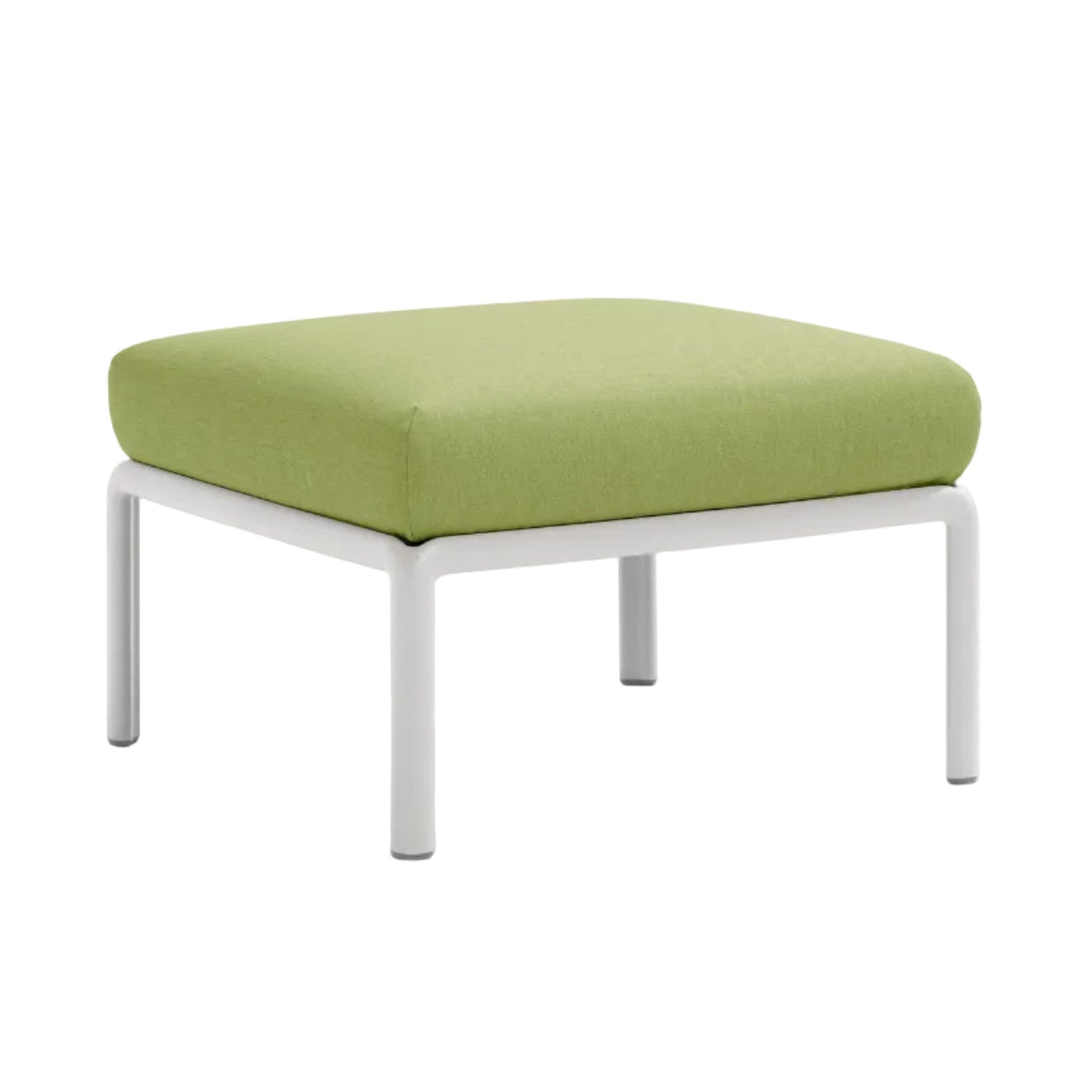 Buitenpuf KOMODO groen Sunbrella® met witte basis