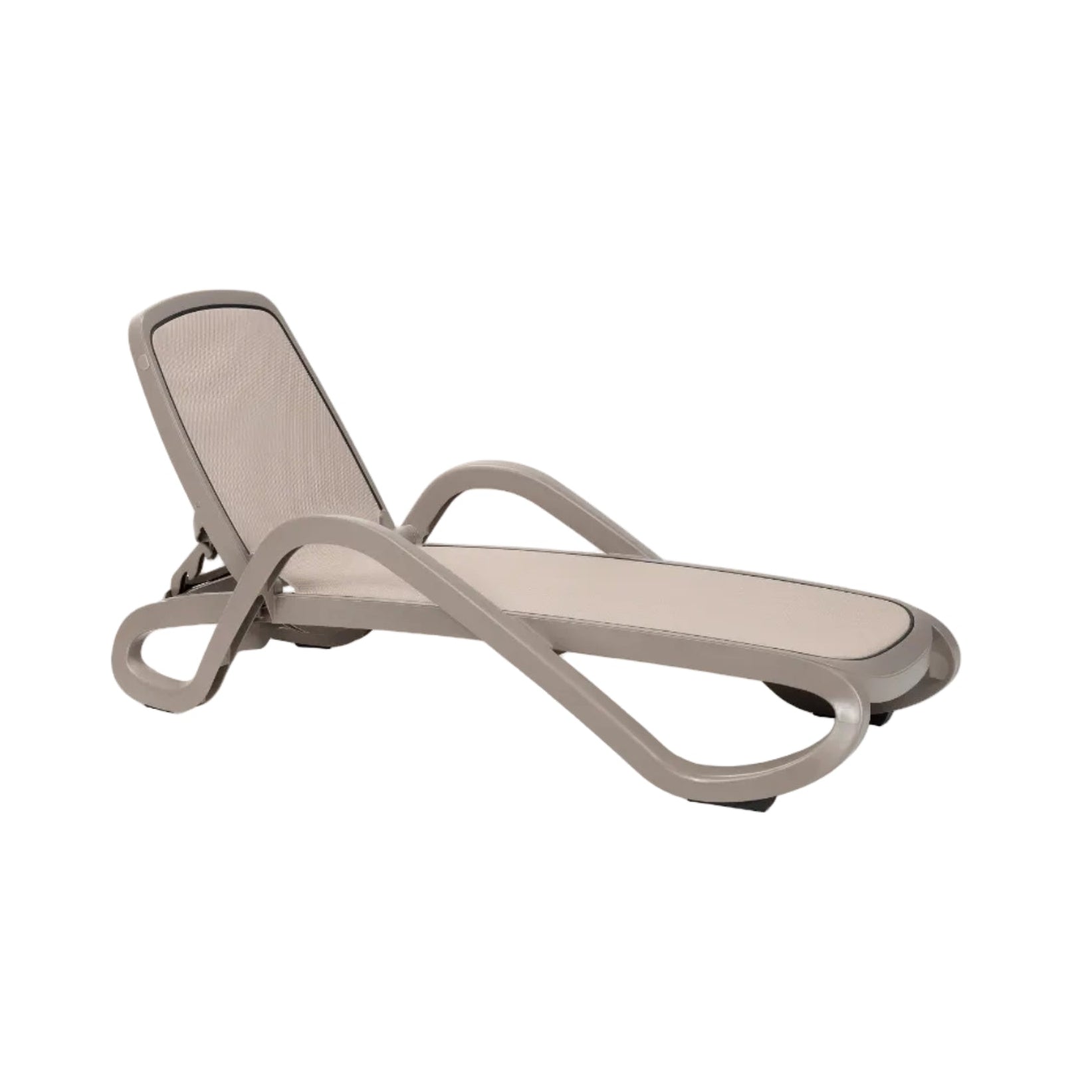 ALFA taupe outdoor lounge chair