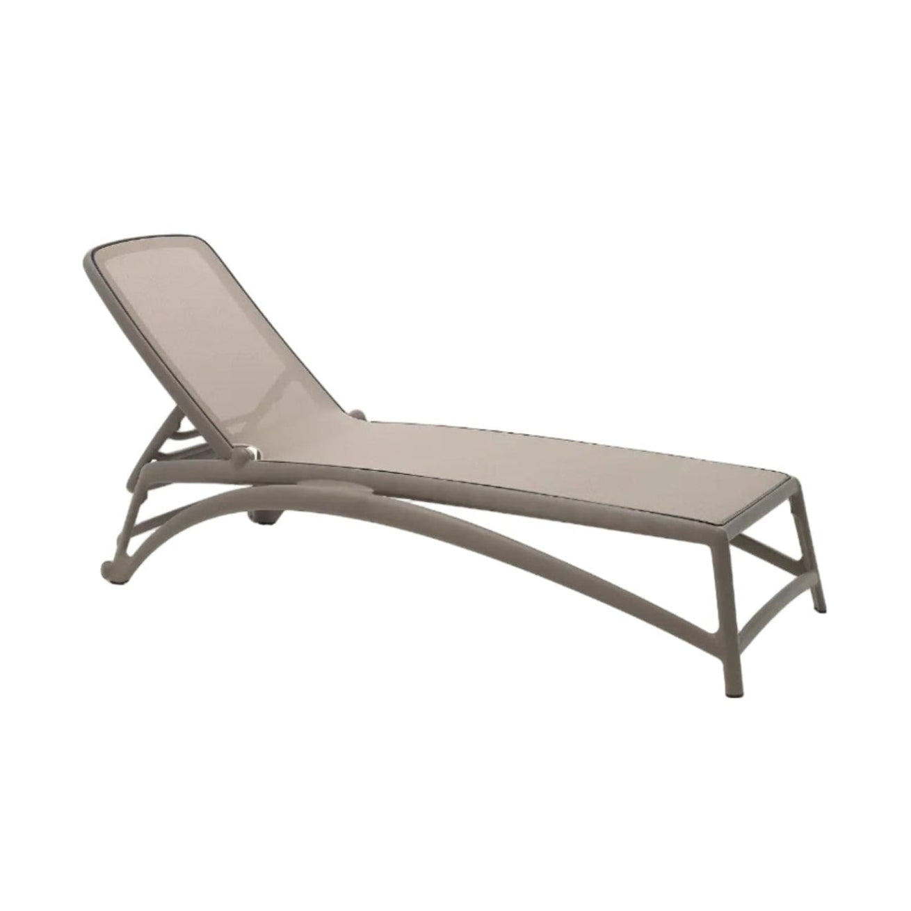 ATLANTICO taupe outdoor lounger