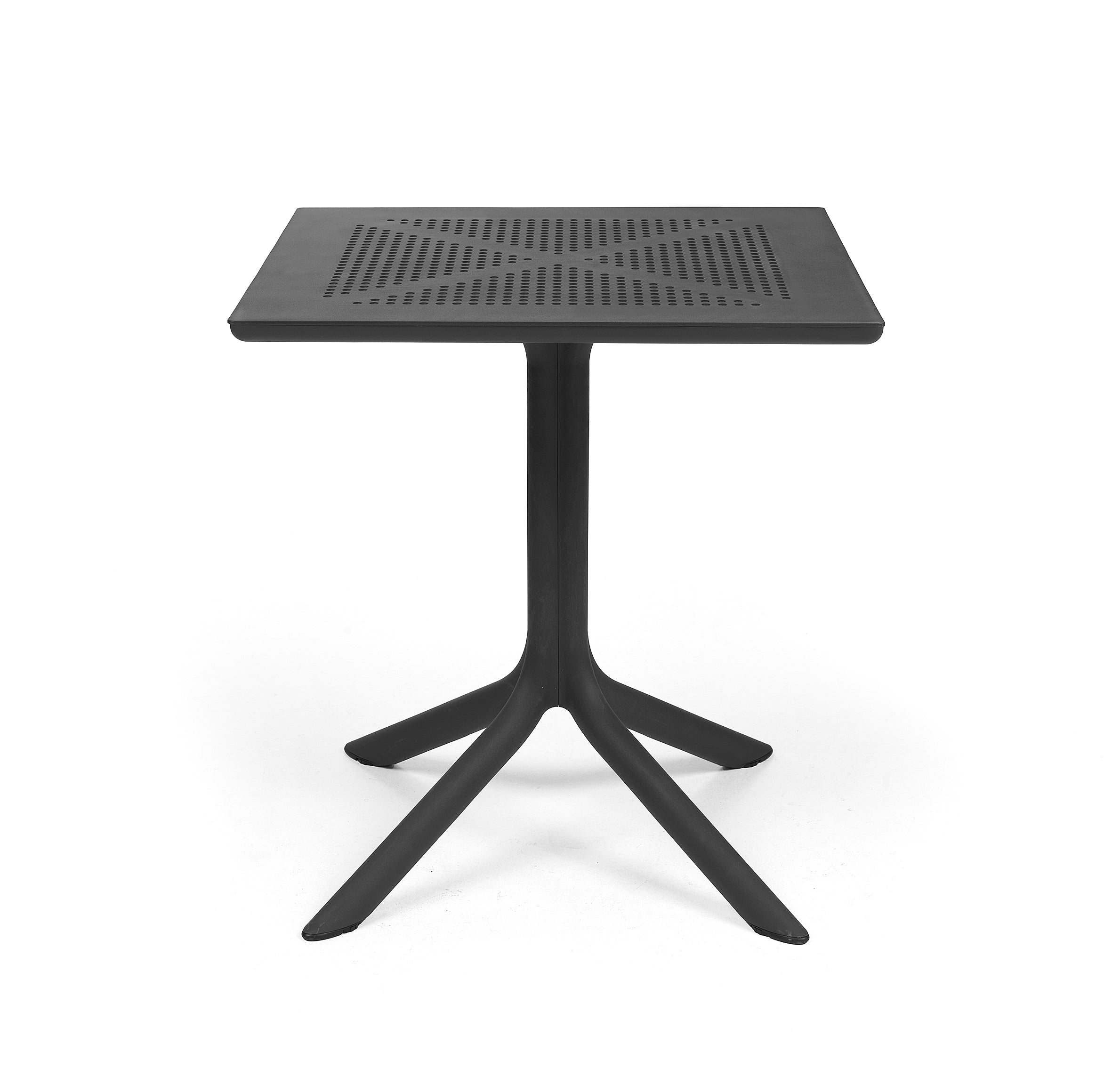 Buiten vierkante tafel CLIP antraciet