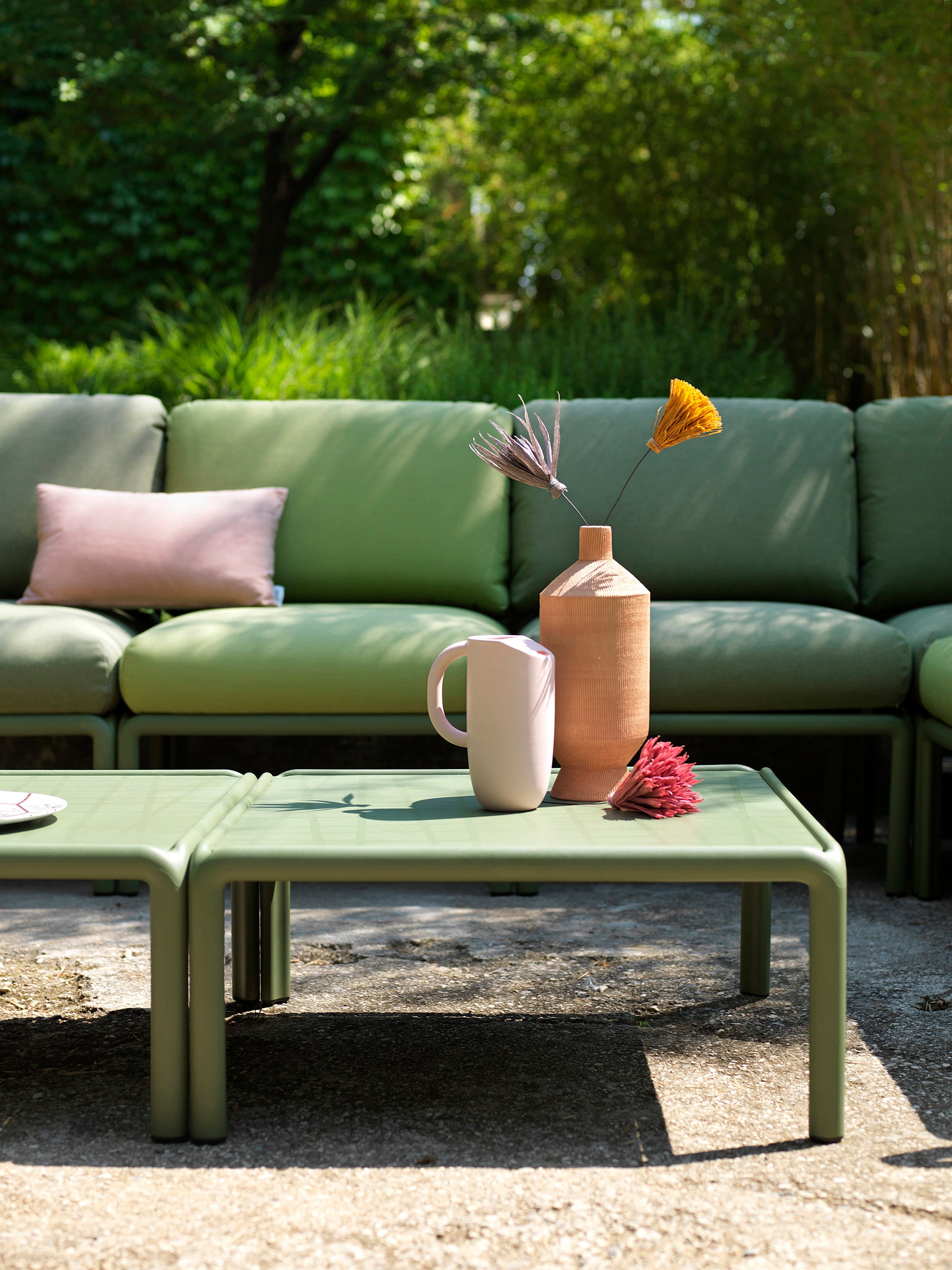 Square Outdoor Coffee Table KOMODO Anthracite