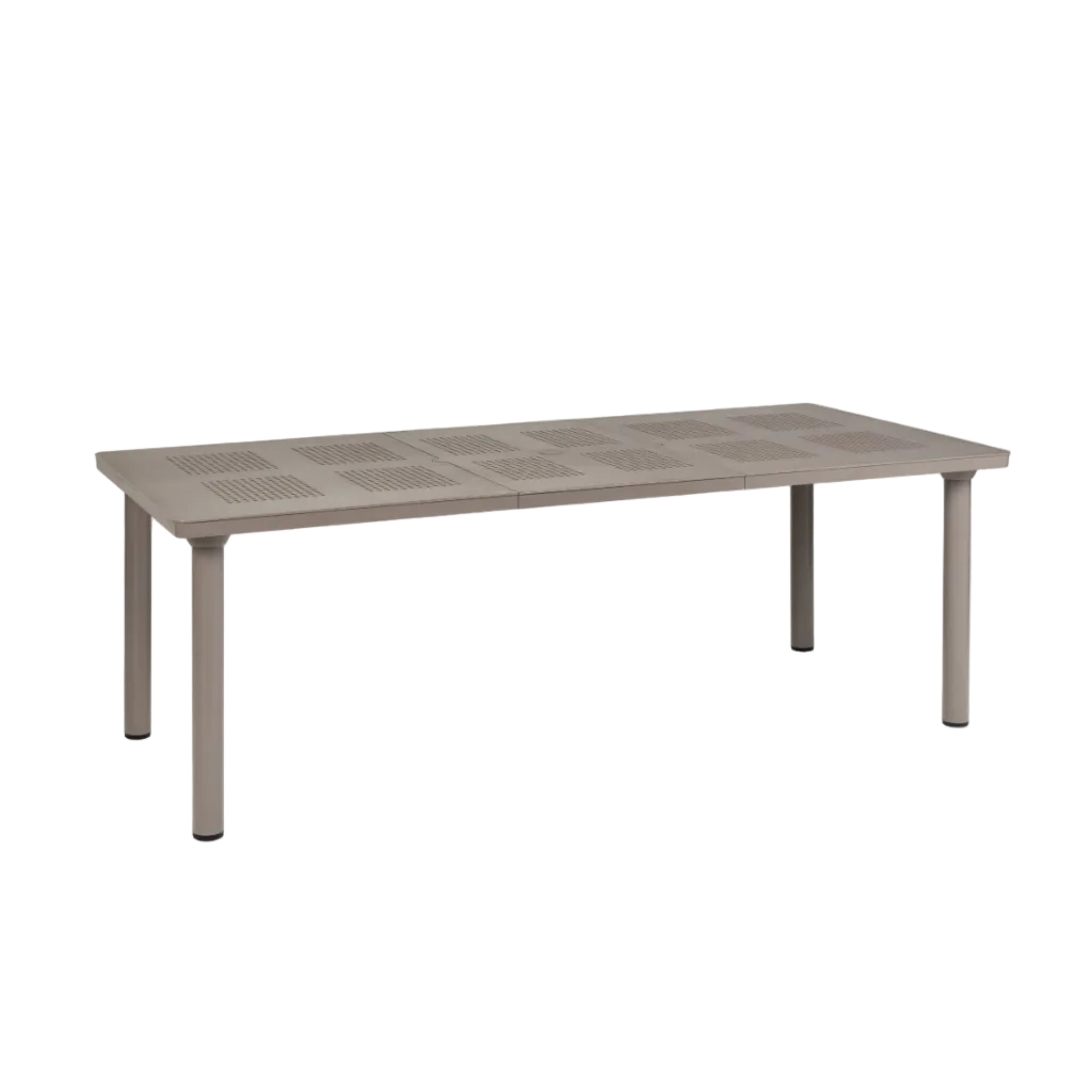 LIBECCIO taupe extendable outdoor table
