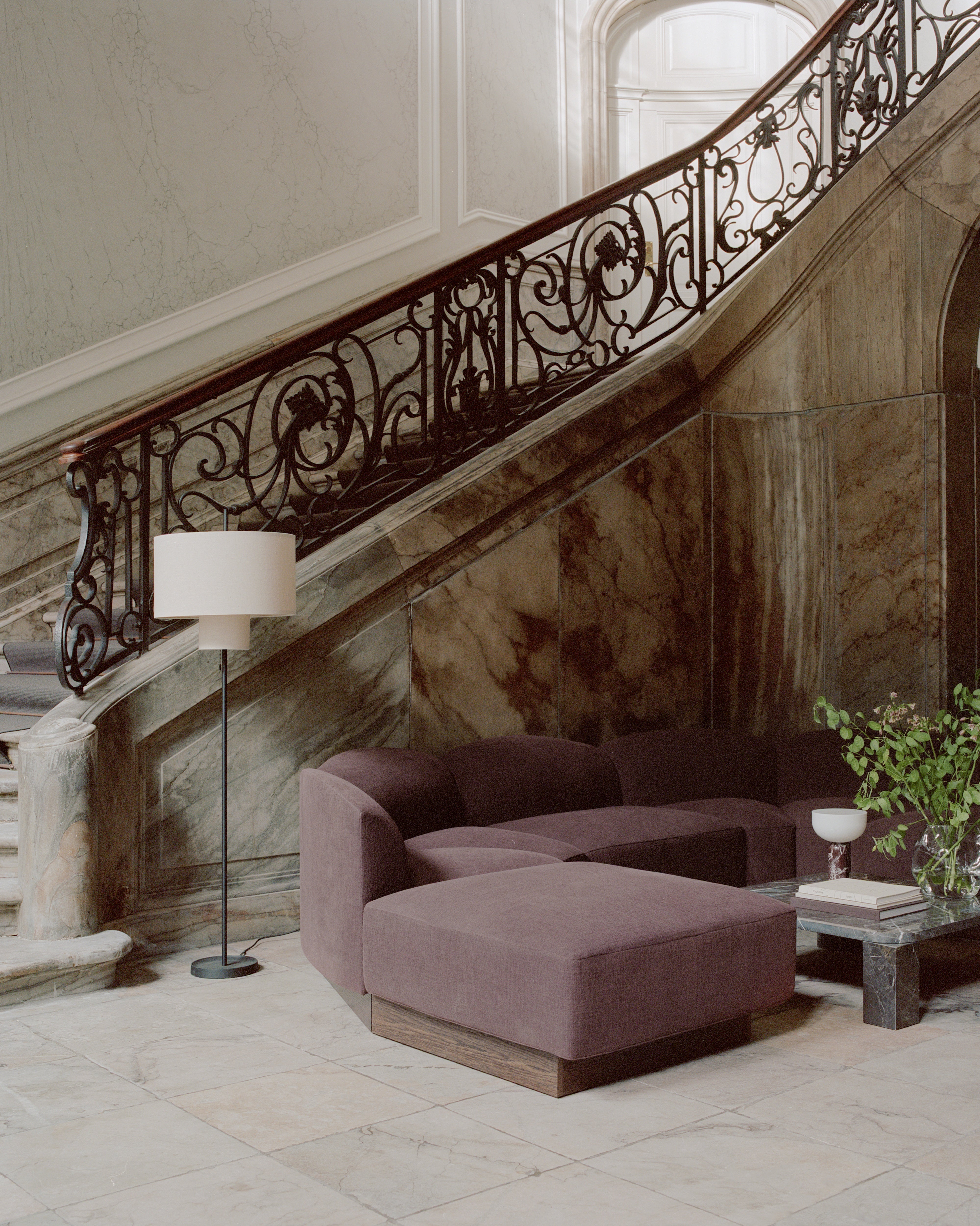 Gepersonaliseerde U-vormige modulaire hoekbank SHORE