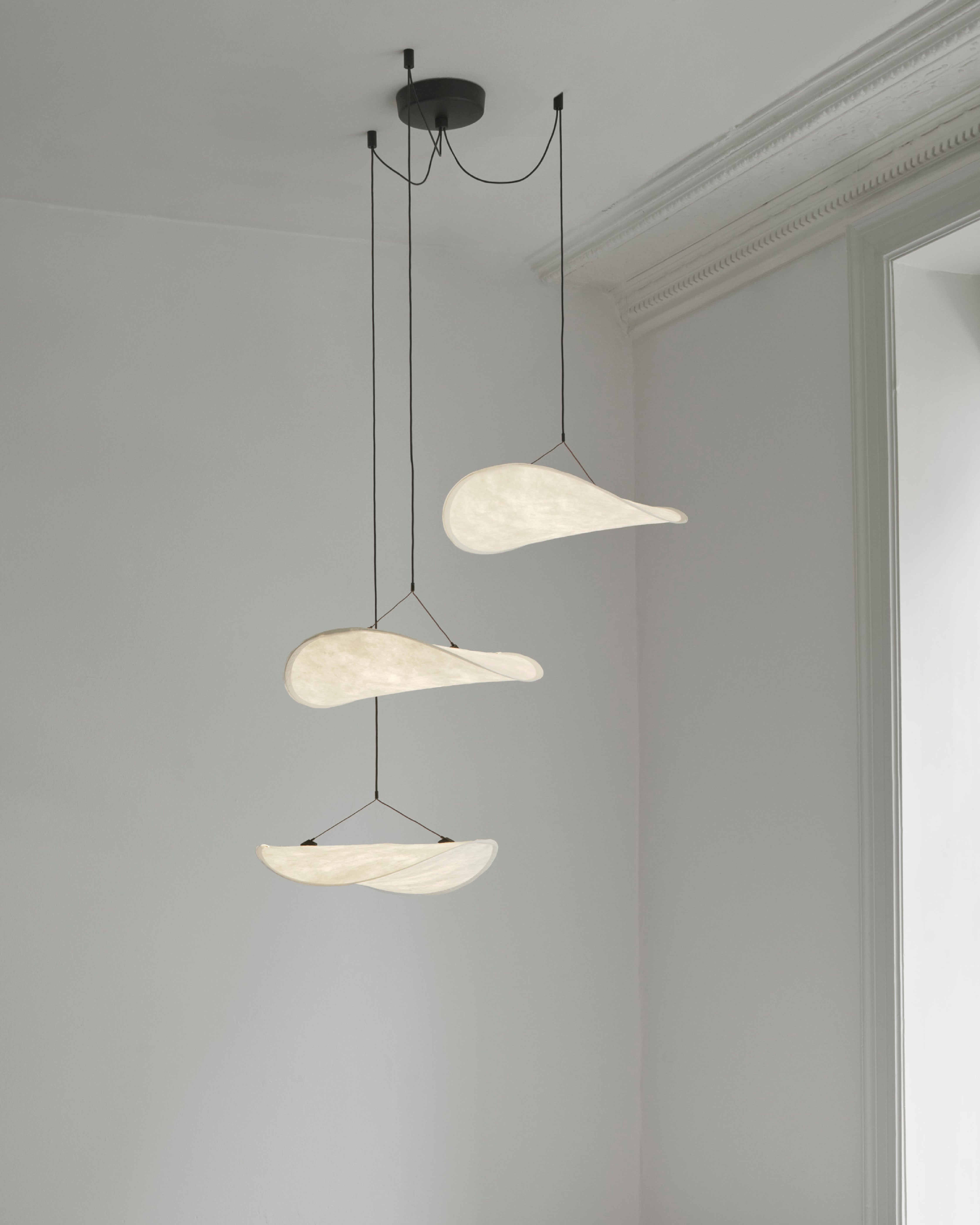 Witte TENSE kroonluchter