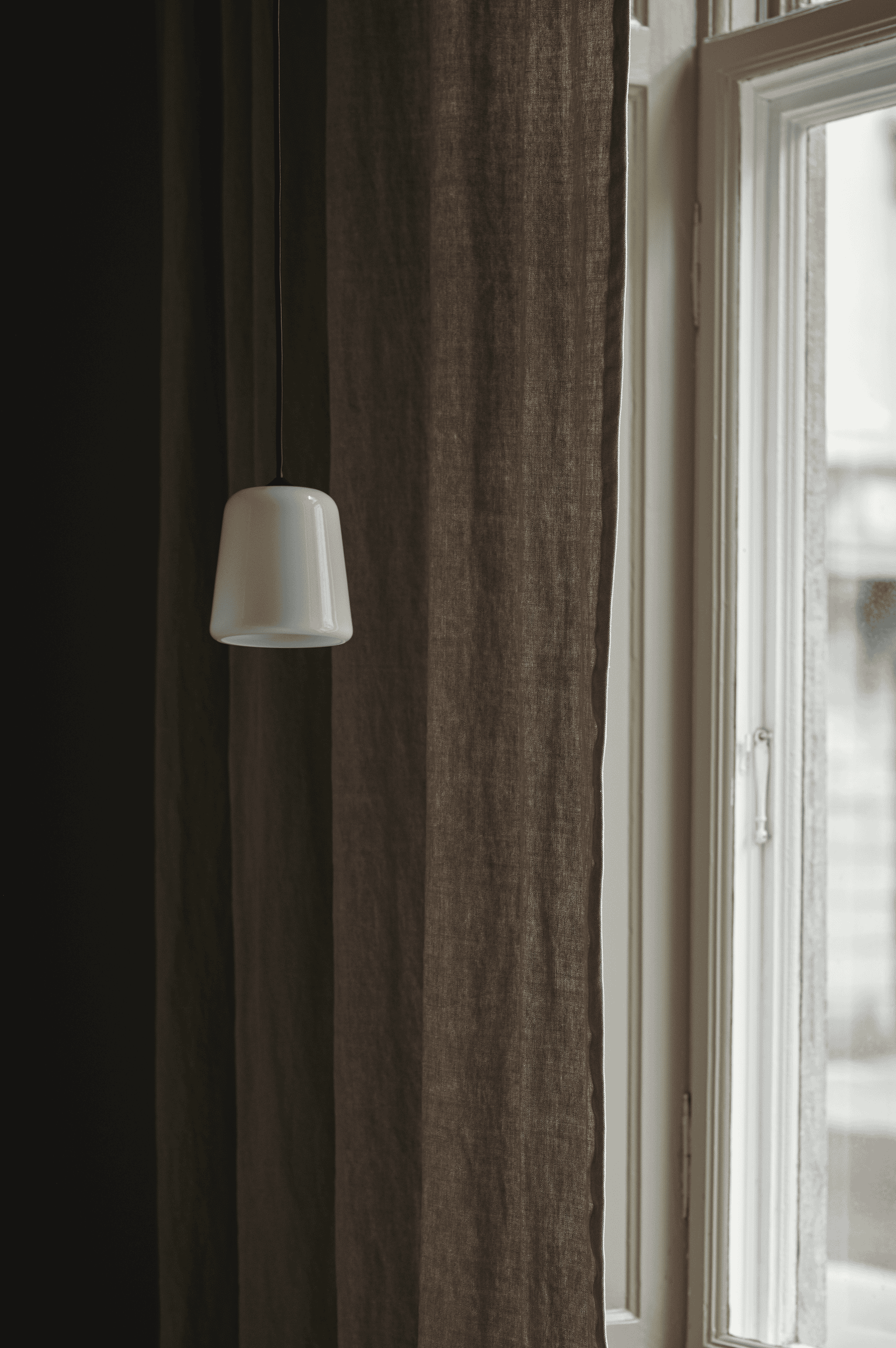 Hanging Lamp Material schwarzer Marmor