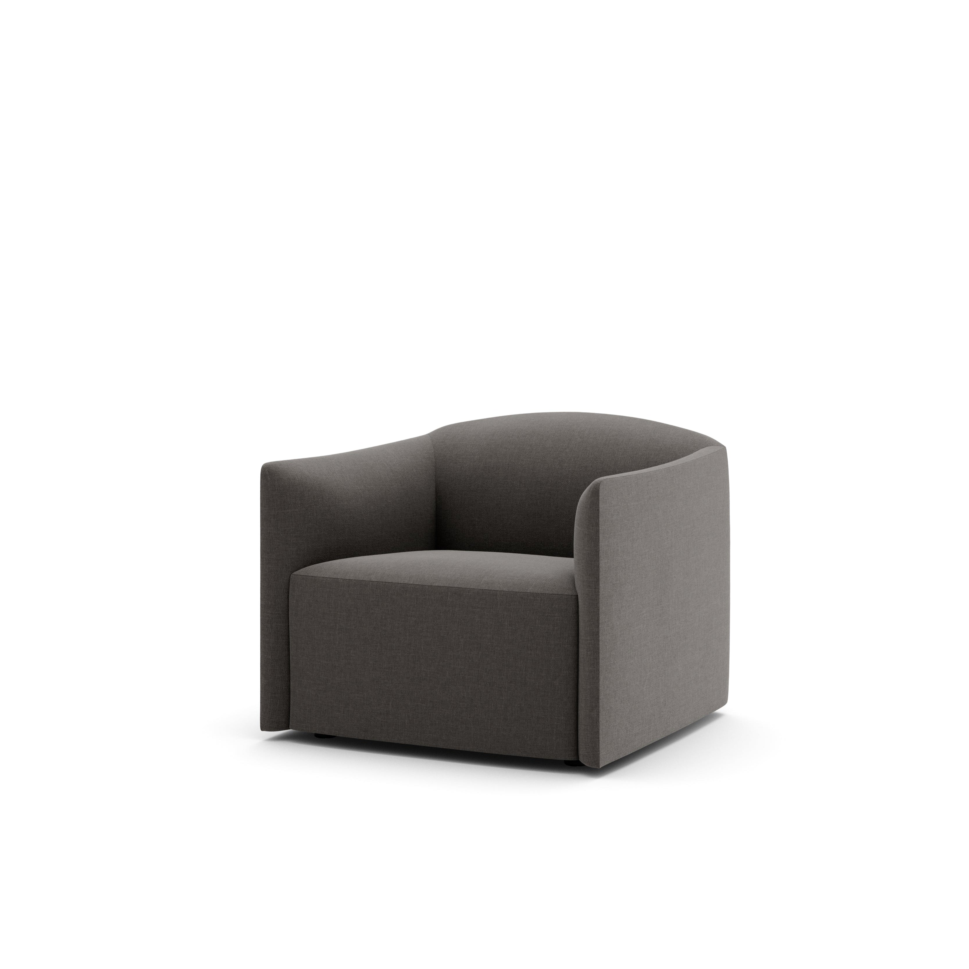 Shore armchair upholstered