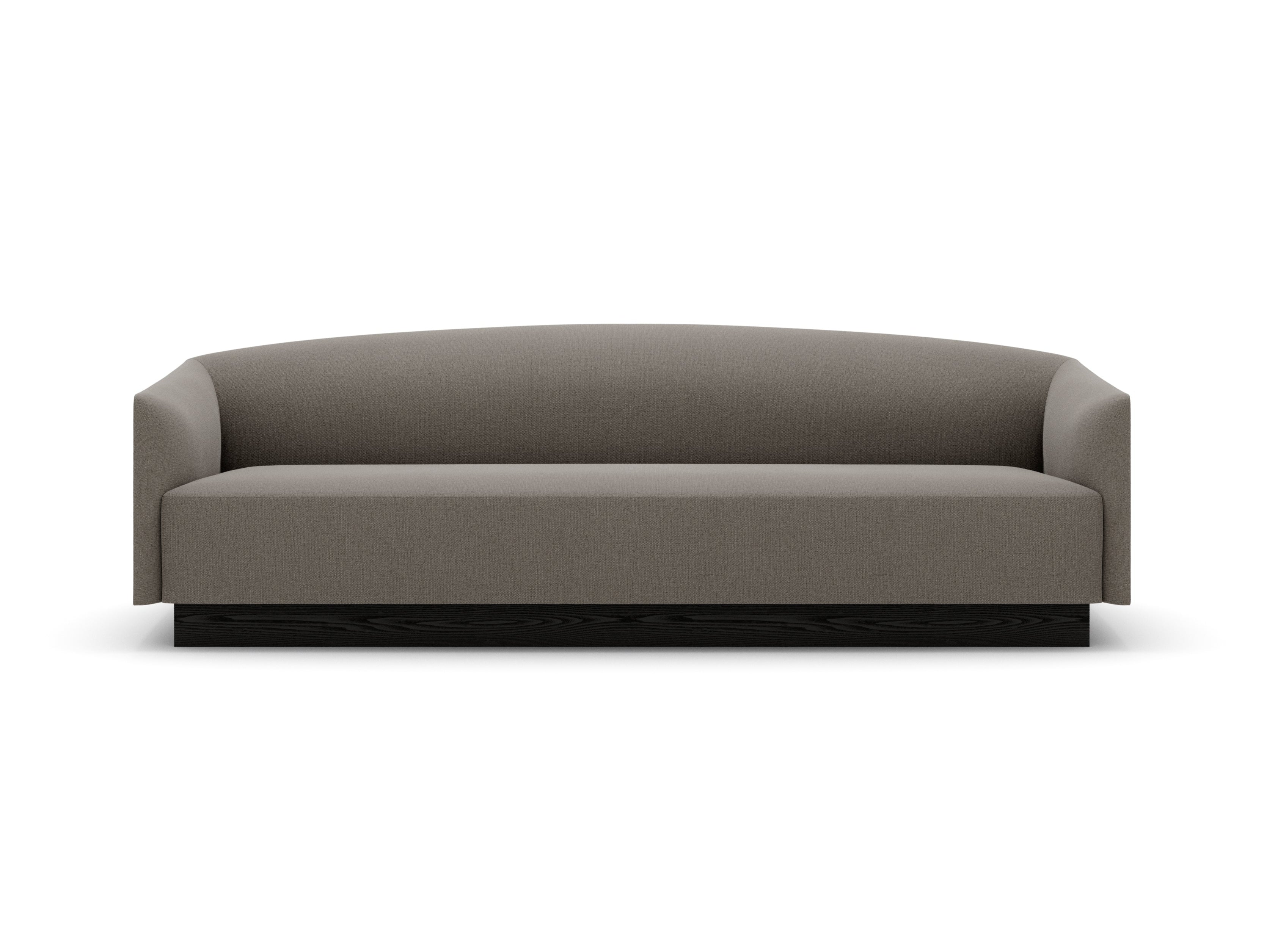 Bank 3-zits SHORE PLINTH gestoffeerd