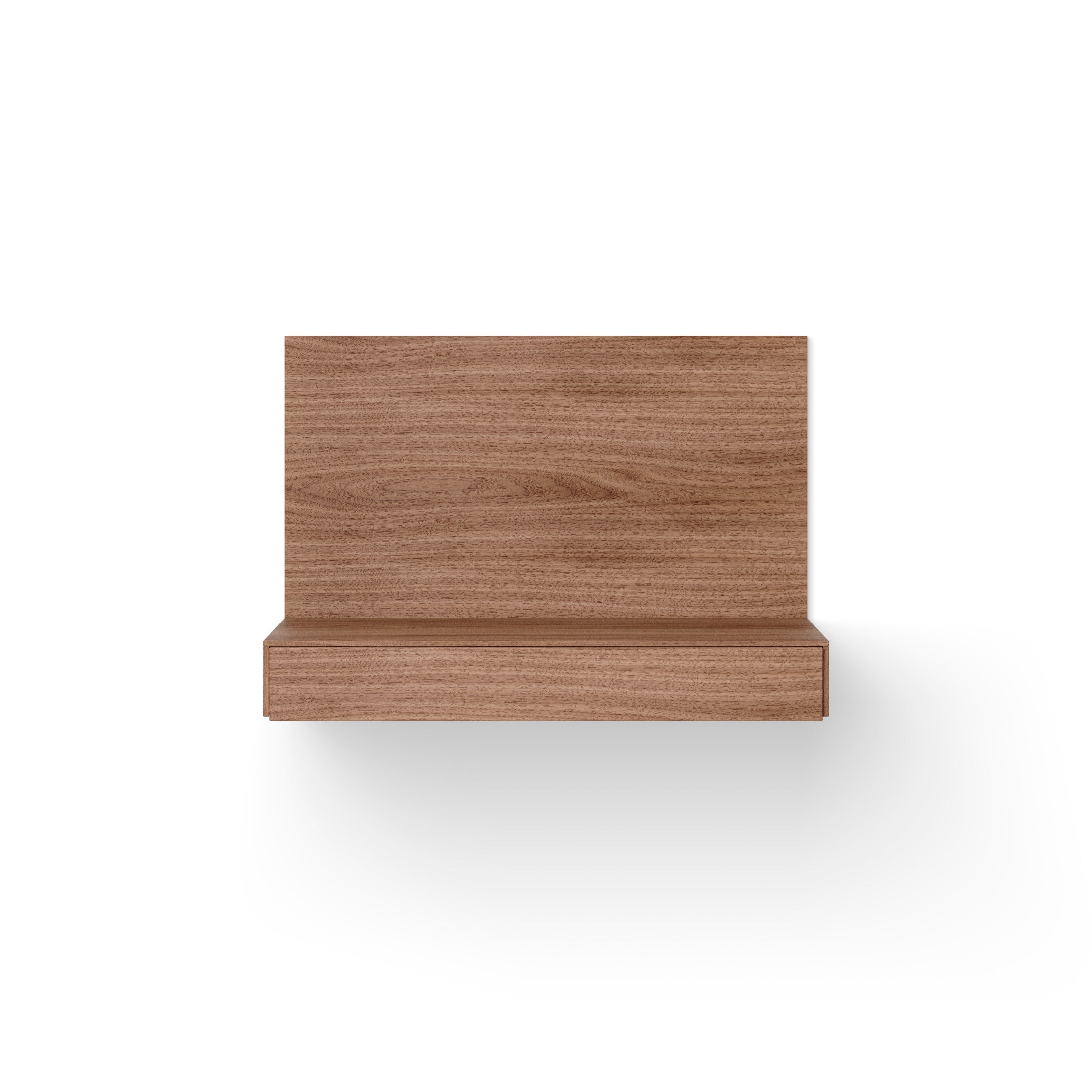 Tana nut veneer hanging cabinet