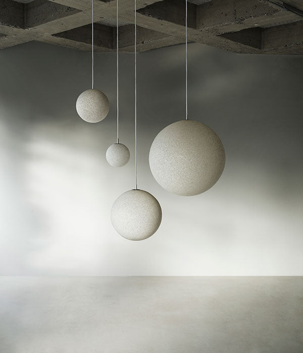 Weiße Hängelampe PIX