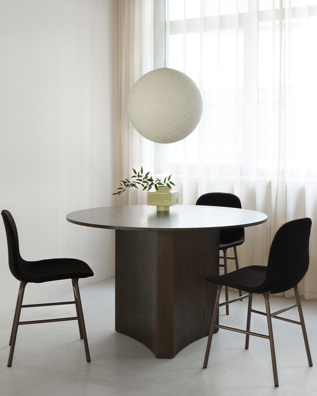 Weiße Hängelampe PIX