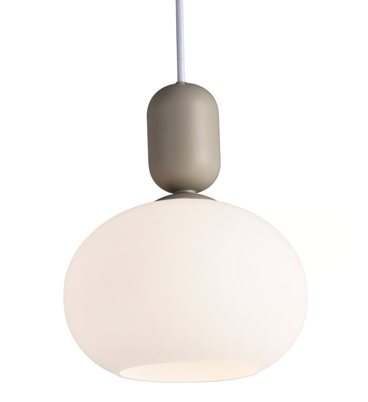Hanglamp NOTTI OVAL grijs