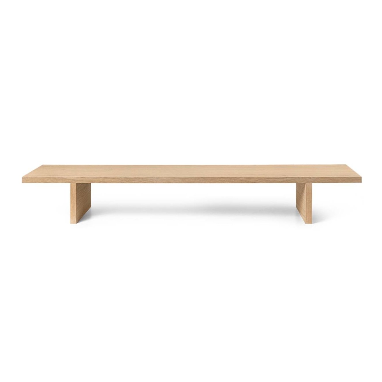KONA eikenhouten tentoonstellings tafel