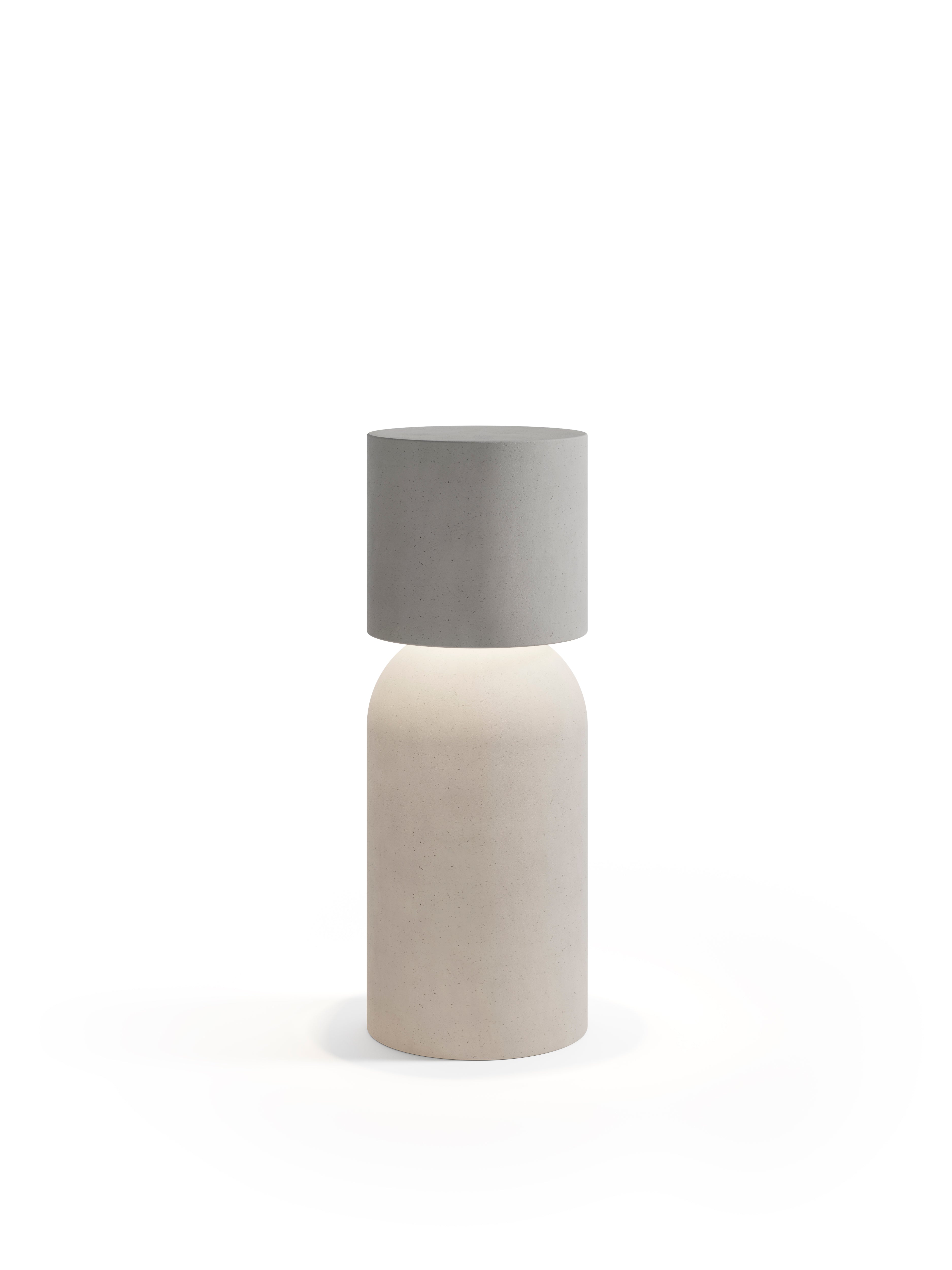 Buitenstaande lamp NUI grijs