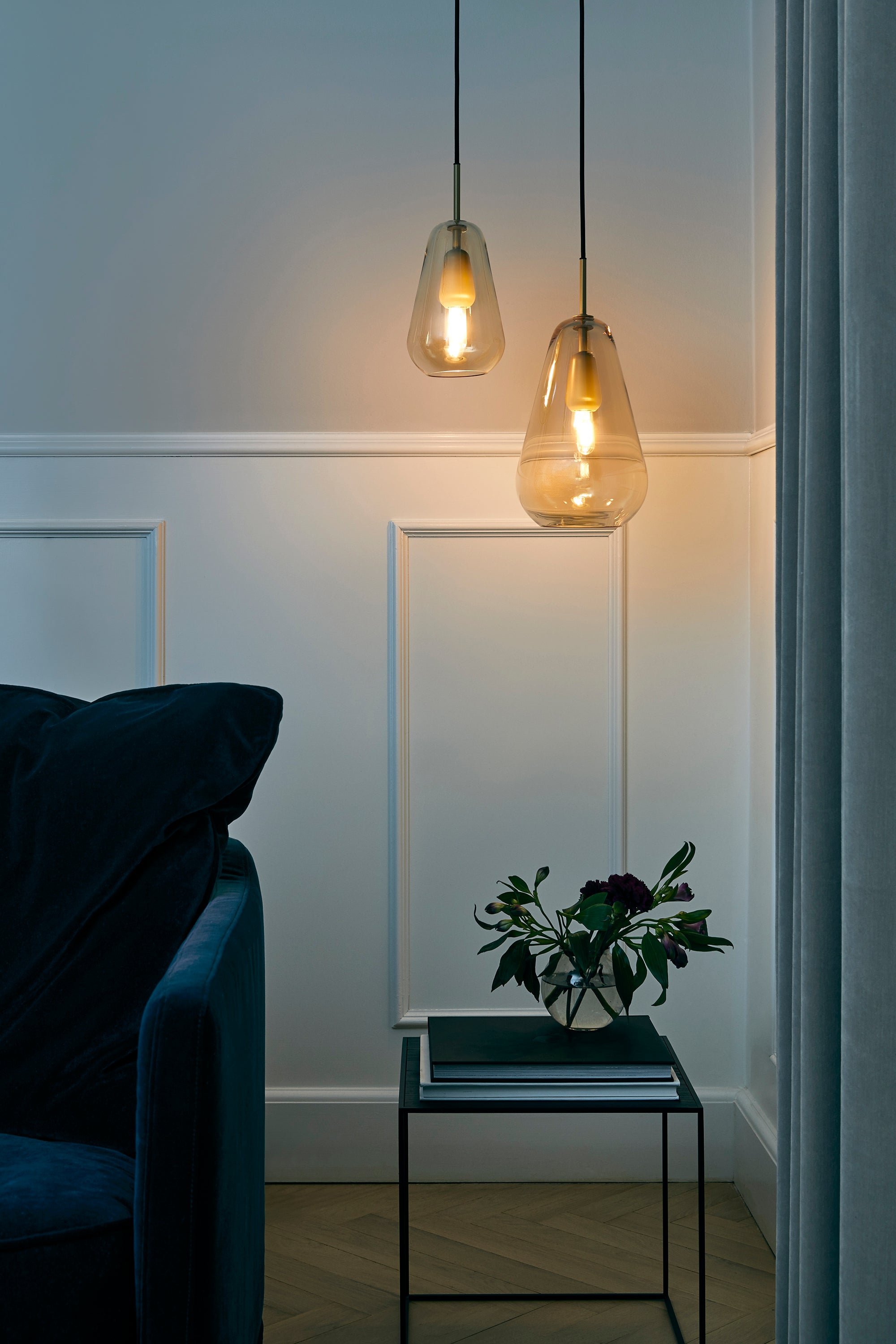 Lampa wisząca ANOLI złoty ze złotym szkłem – Nuura