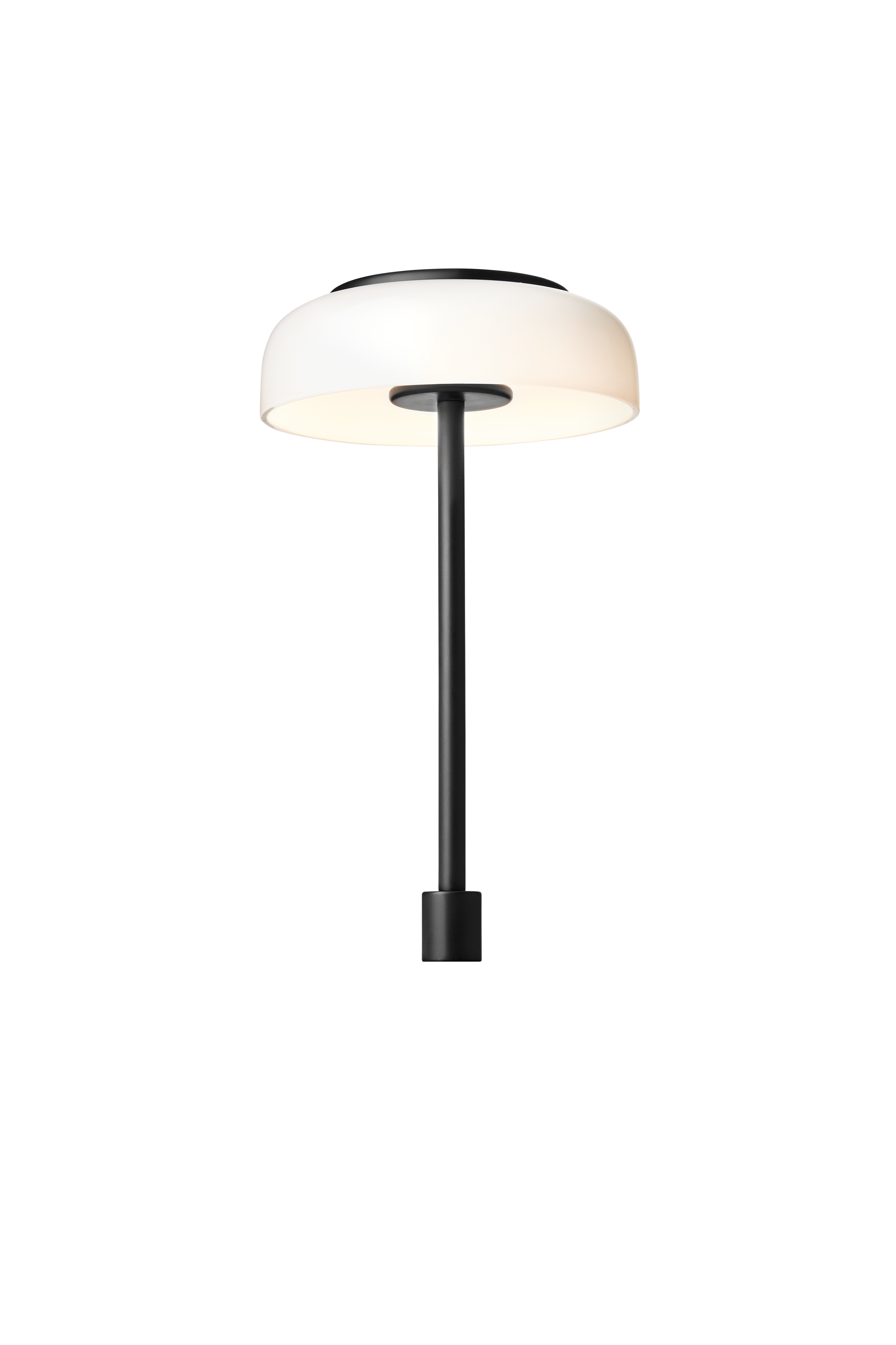 BLOSSI Table Lamp Black with Opal Glass
