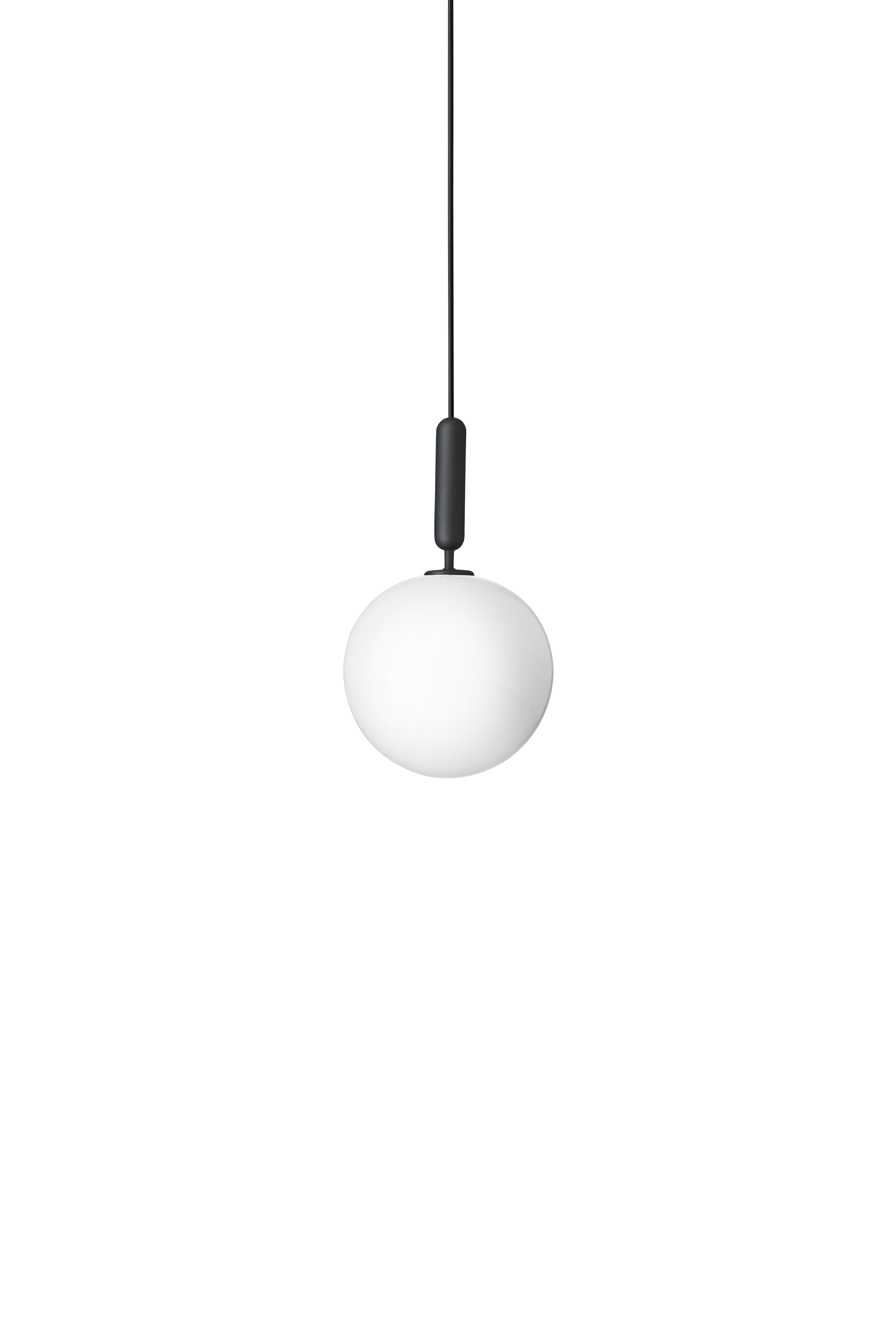 MIIRA Pendant Lamp in Graphite with Opal Glass