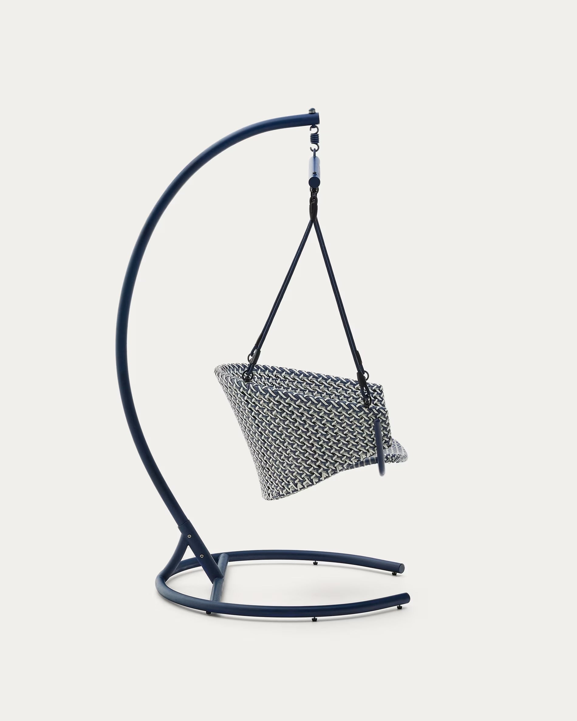 Chair suspended blue salt