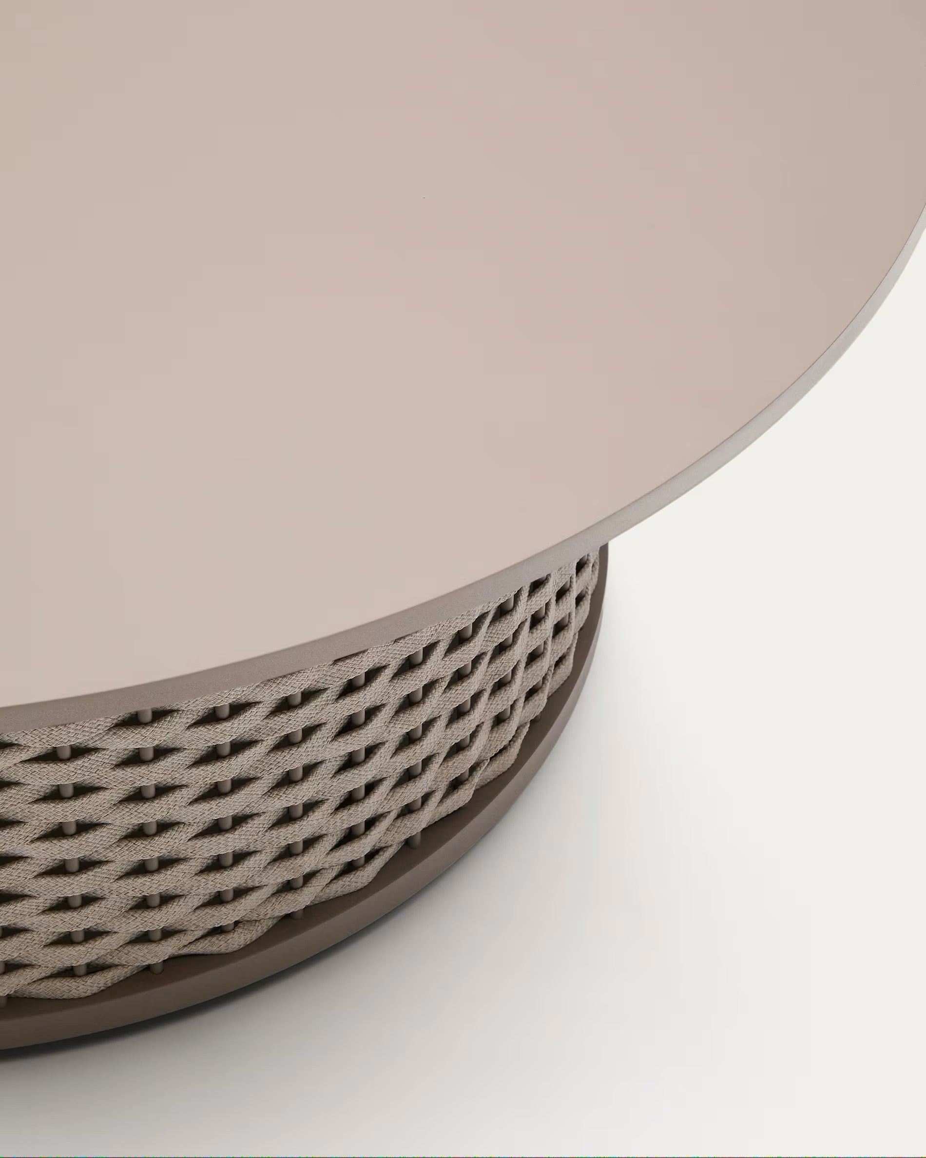 Beige tuin salontafel SEDALIS