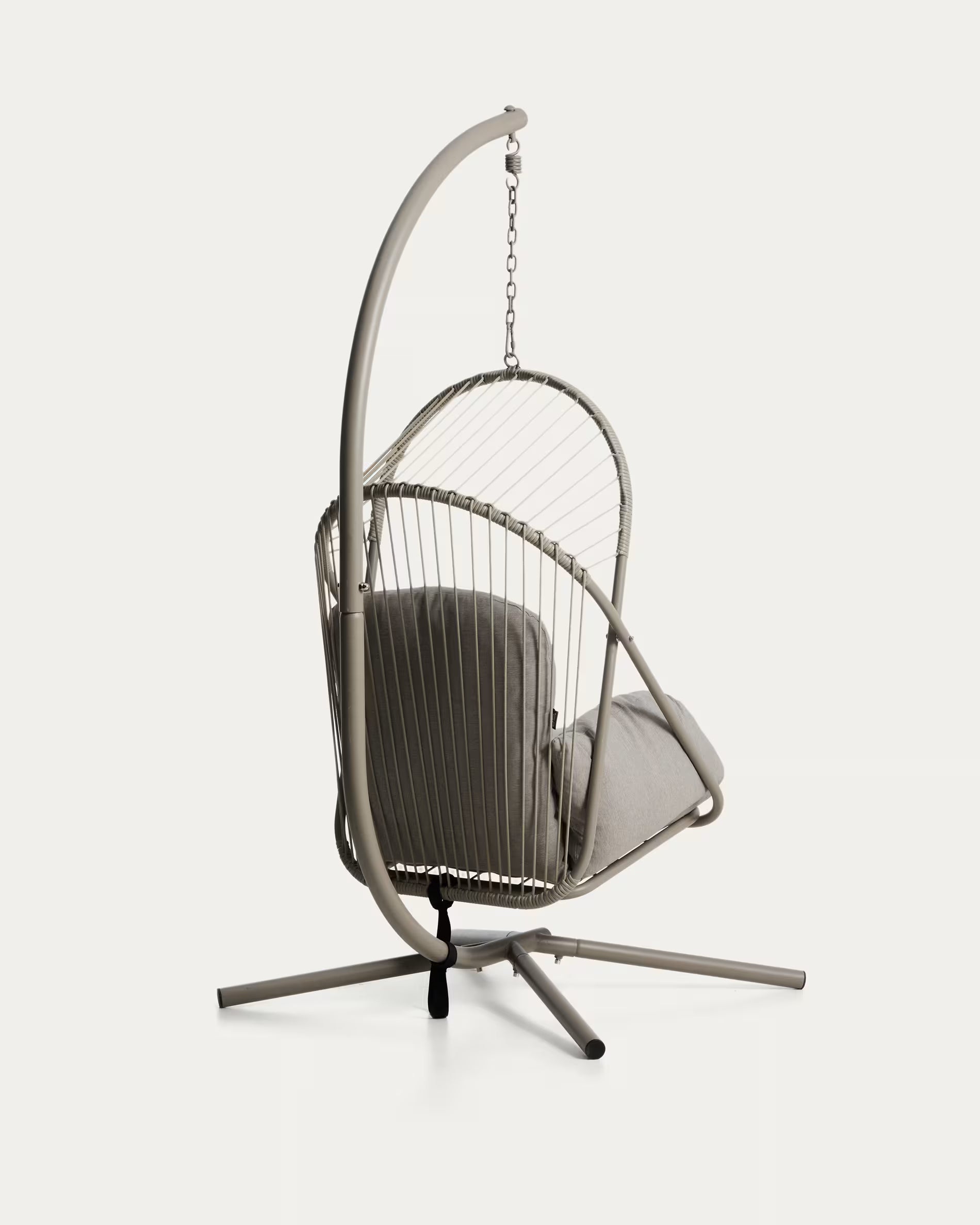 LIVADI taupe hanging armchair