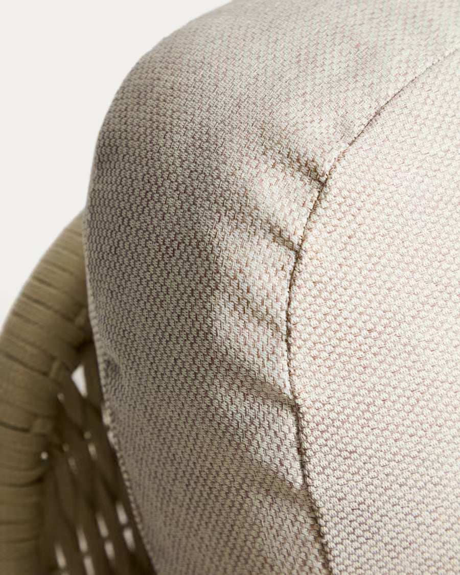 ALIPA Beige 2-Seater Garden Sofa