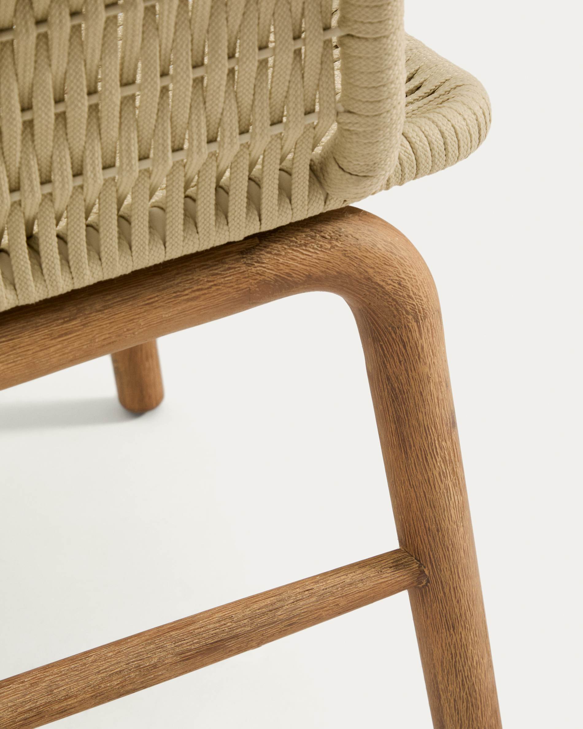 ALIPA Ecru Garden Chair with Armrests