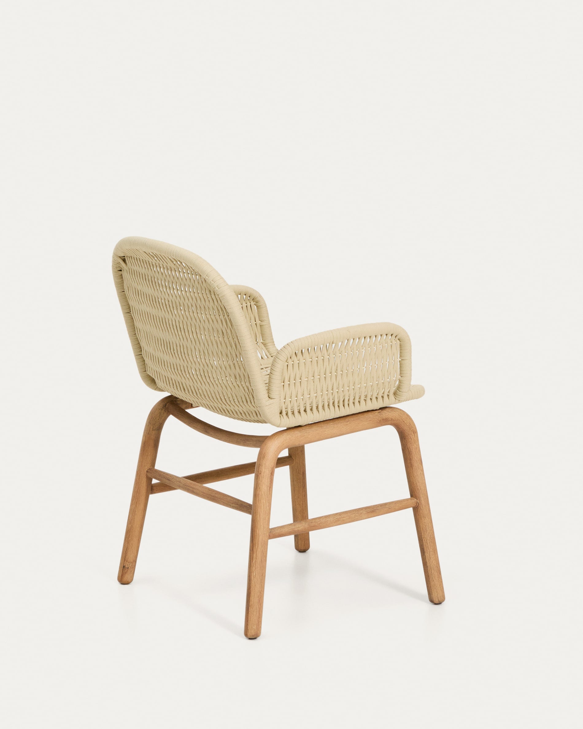 ALIPA Ecru Garden Chair with Armrests