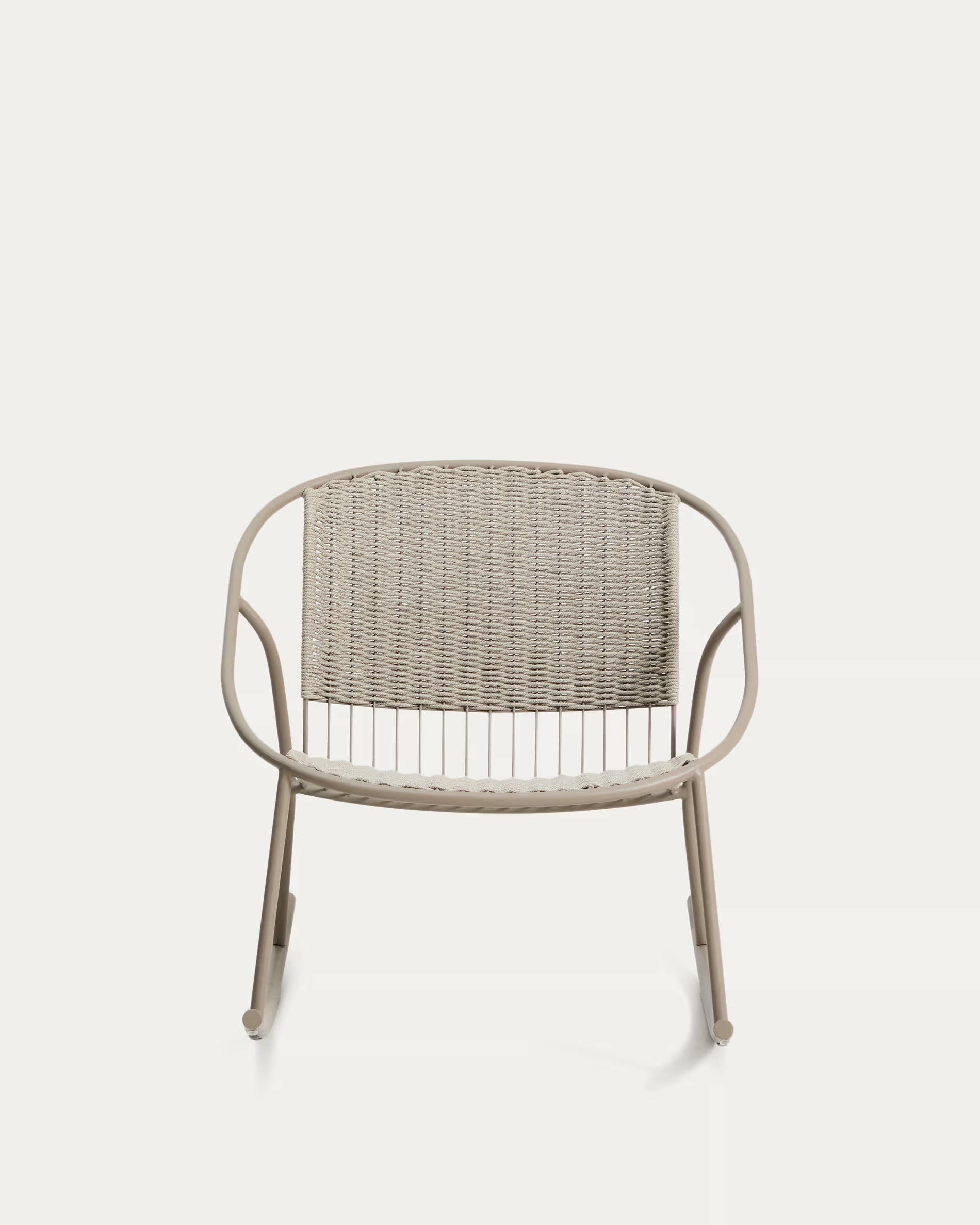Schommelstoel voor de tuin ATRANI beige