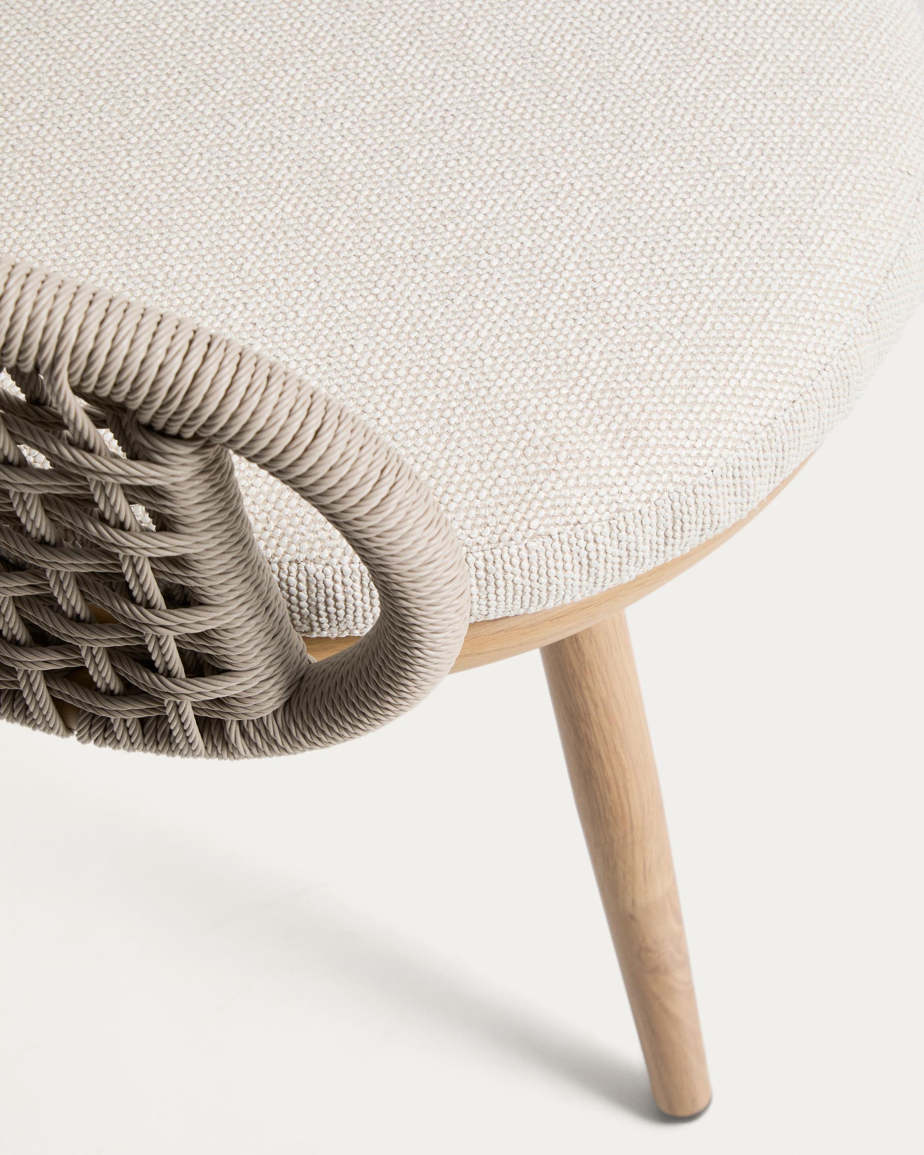 Tuinstoel LIDARIO taupe