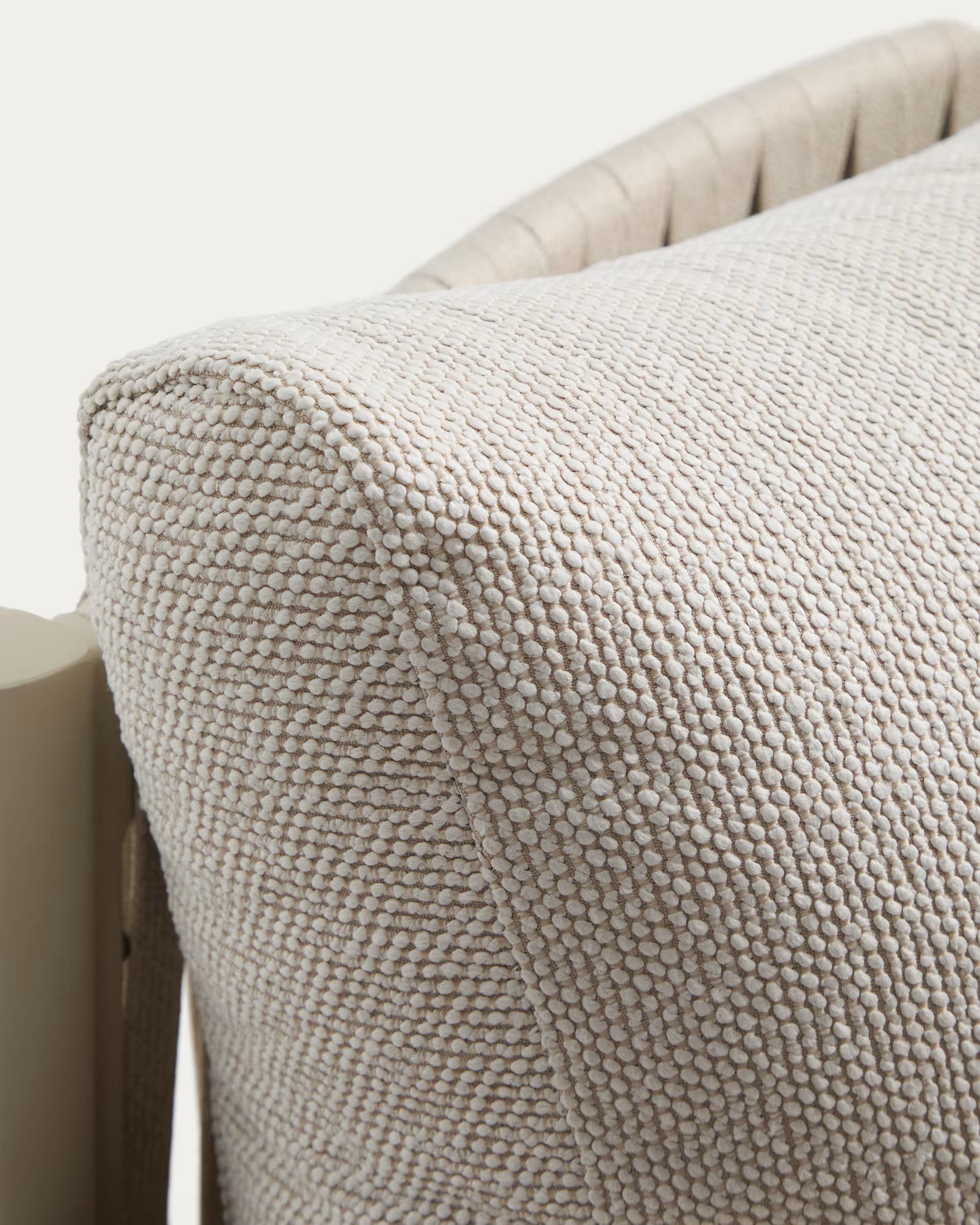 Beige ALERIA tuinset met lichte basis