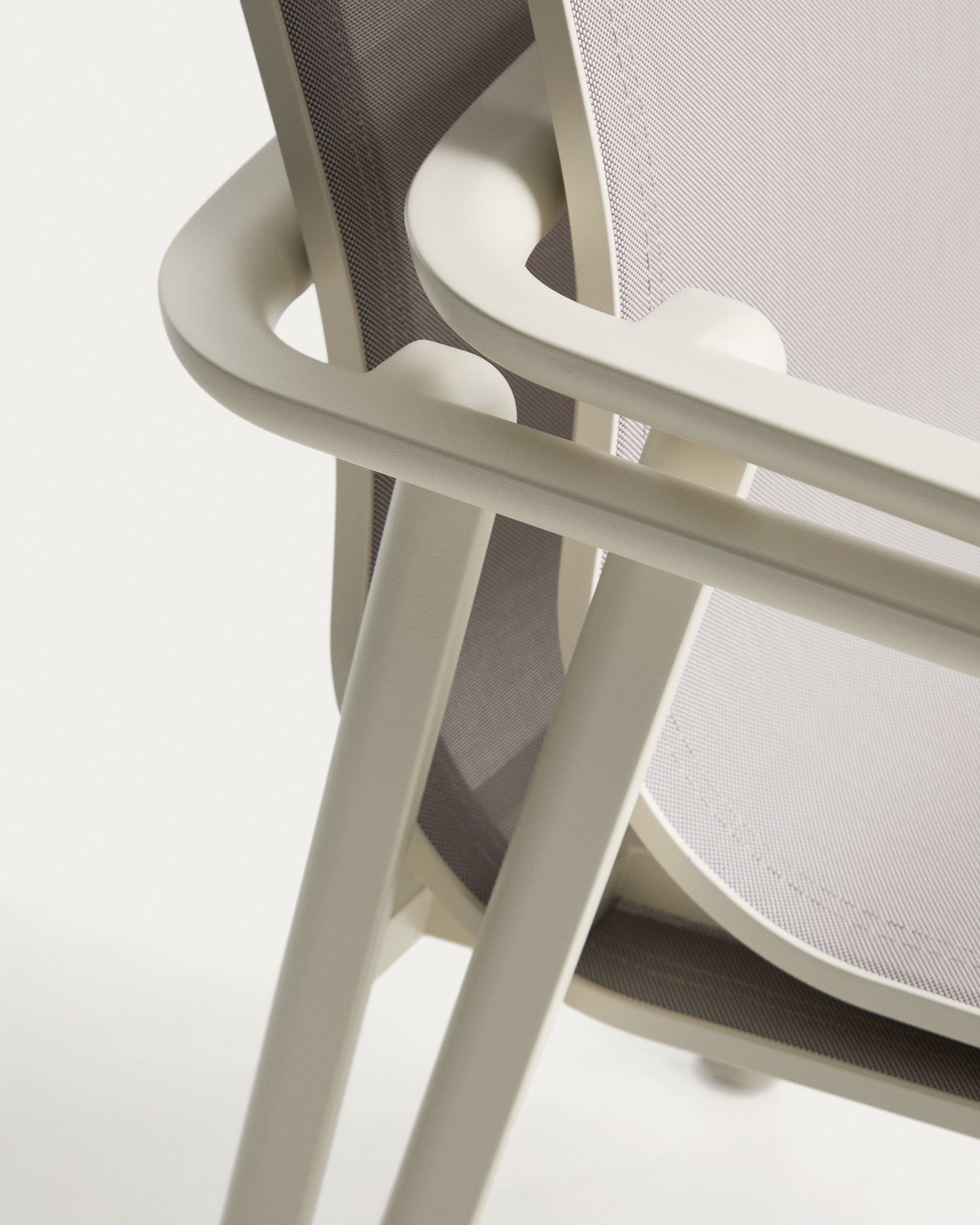 CANEA ecru garden chair