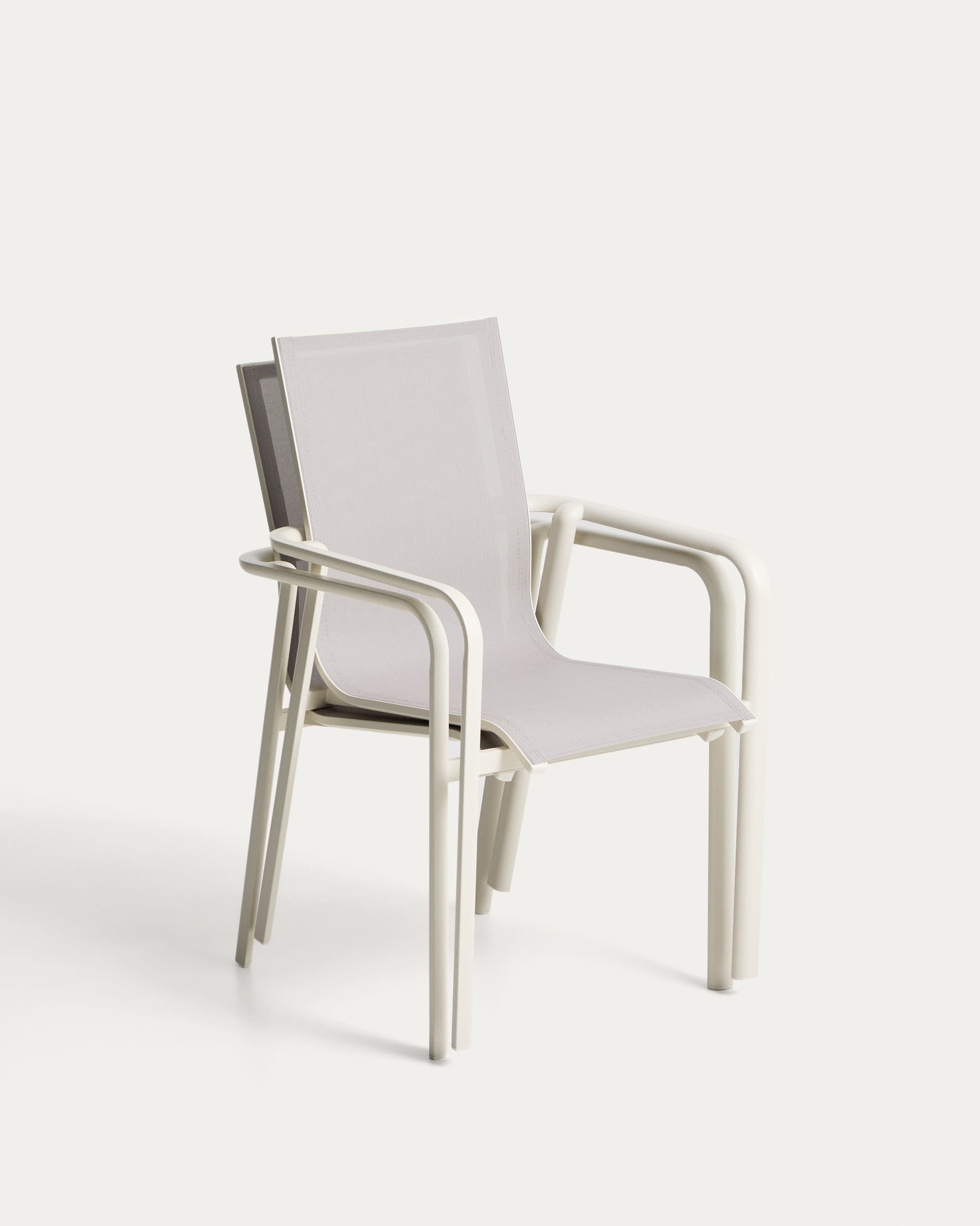 CANEA ecru garden chair