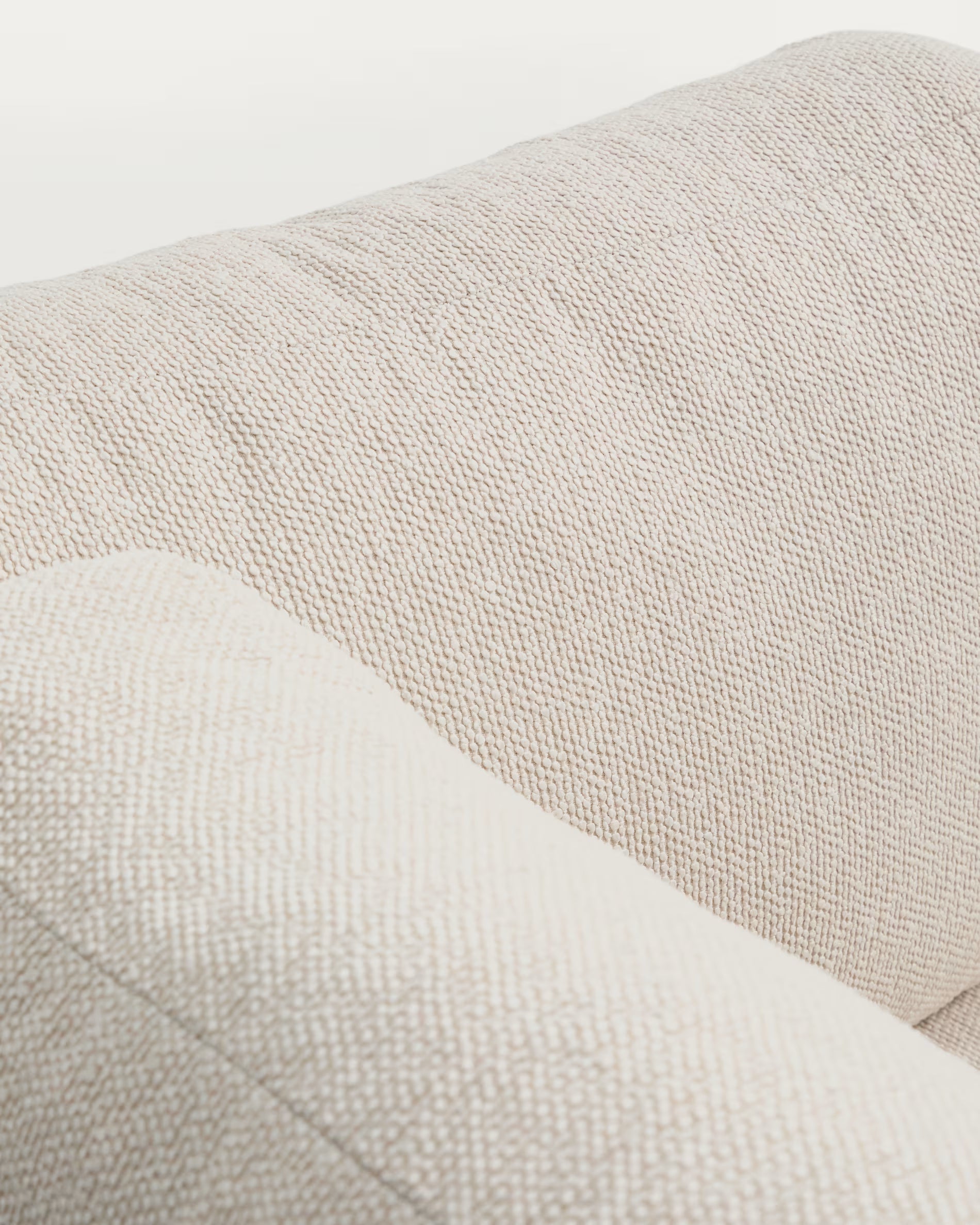 Sofa ogrodowa 3-osobowa NERANO jasnobeżowy z brązową podstawą – Kave Home