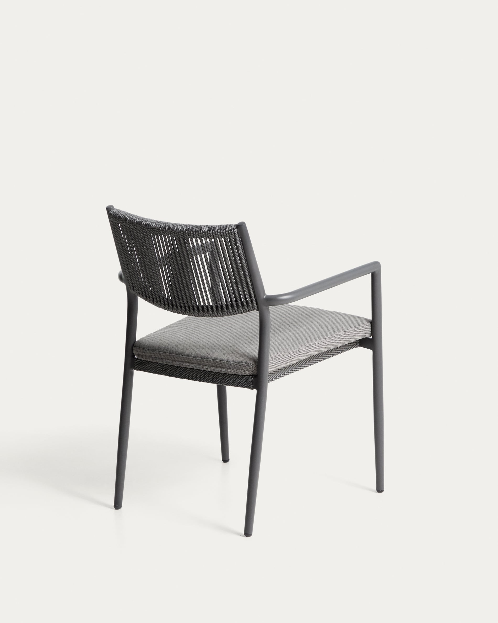ARGASI garden chair in graphite