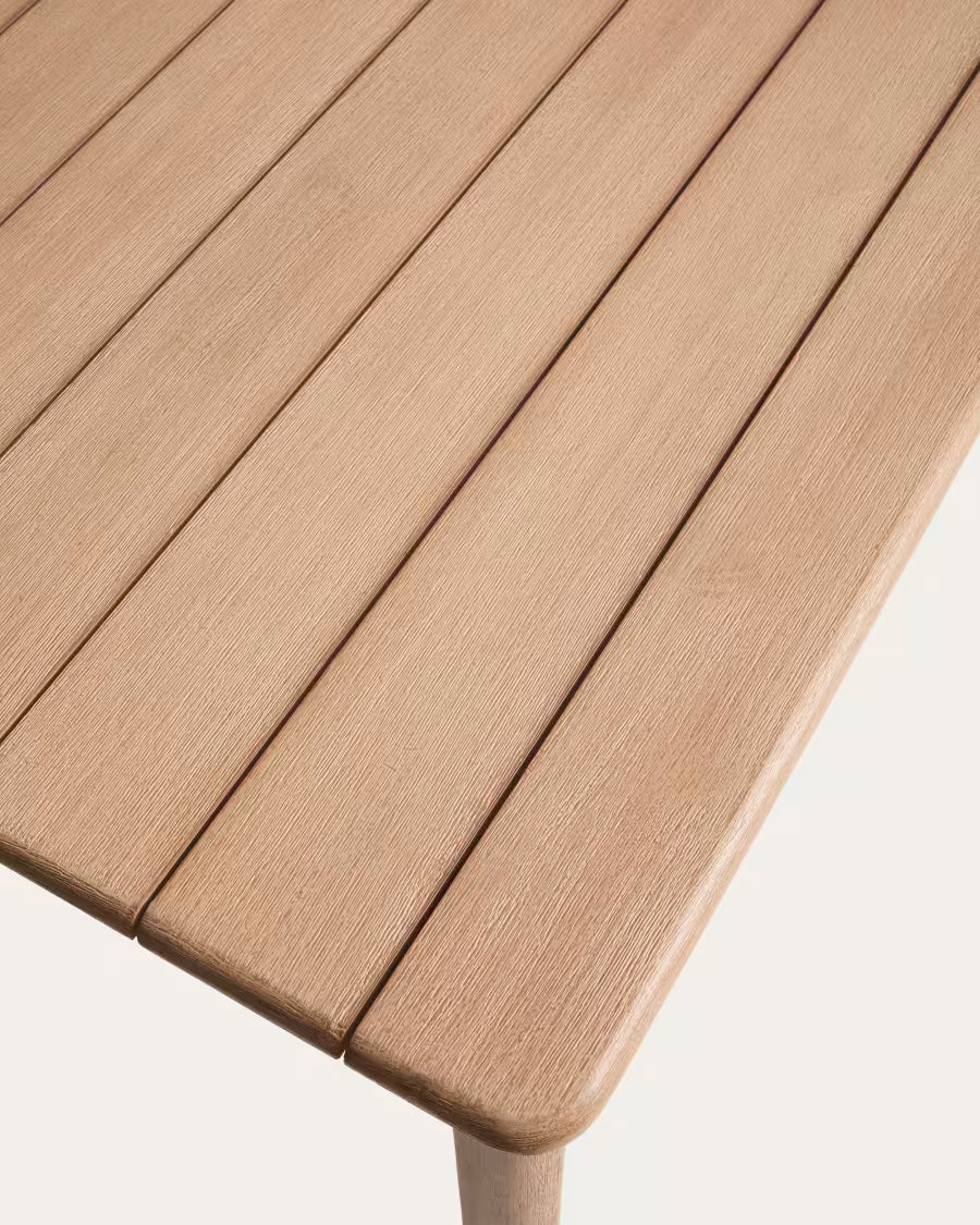 Tuinset SORI van acaciahout met beige afwerking