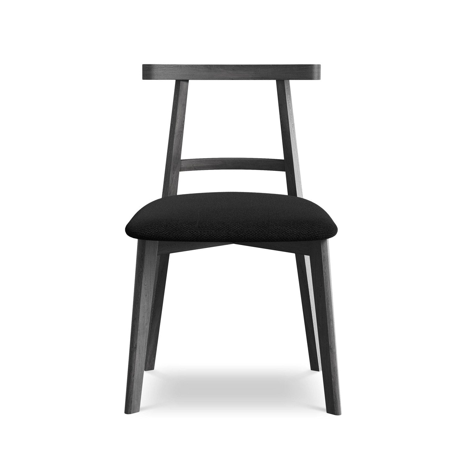 OHELO Chair in Black Boucle with Black Beech Base