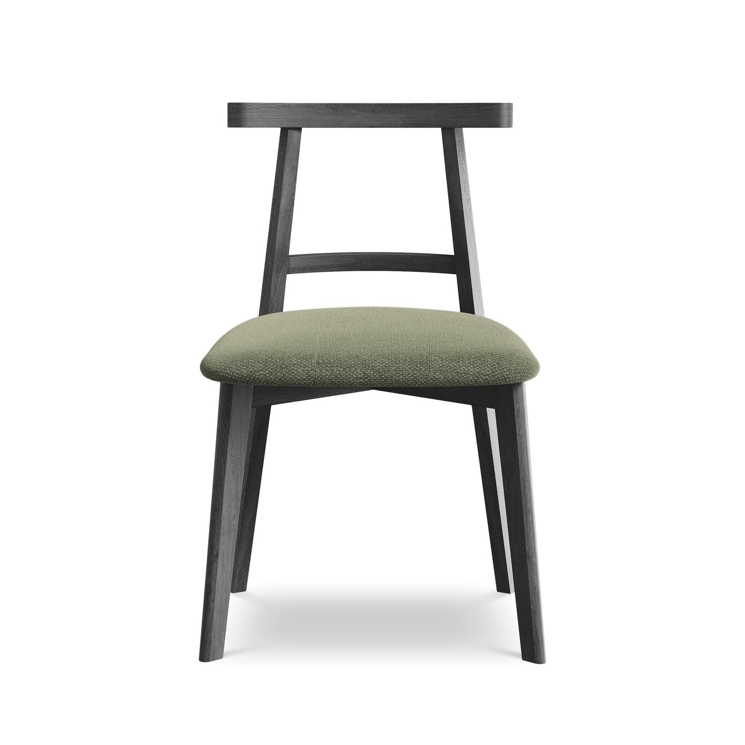 OHELO Chair in Olive Boucle with Black Beech Base