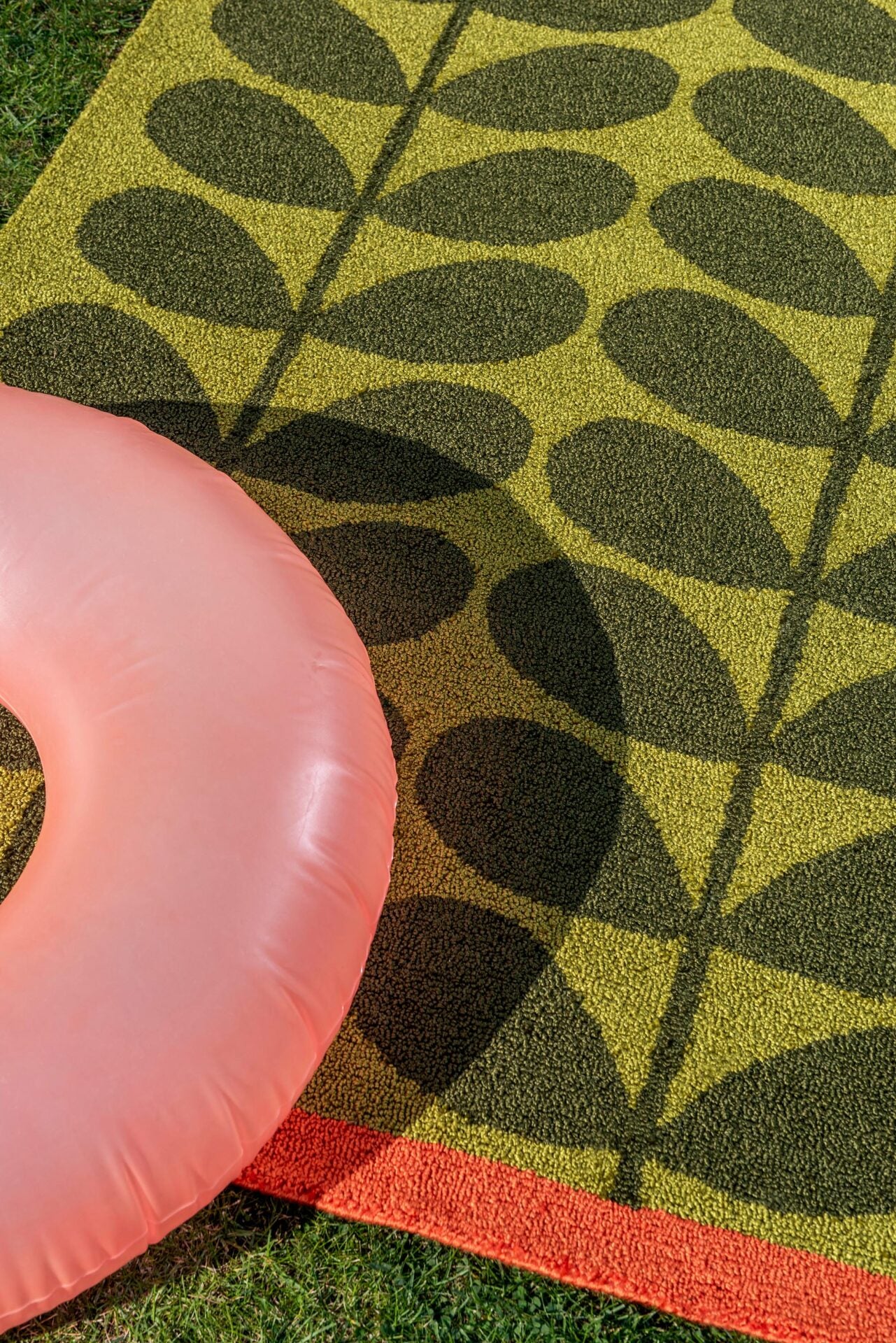 Buitenkleed SOLID STEM ZEESCHILDPAD groen