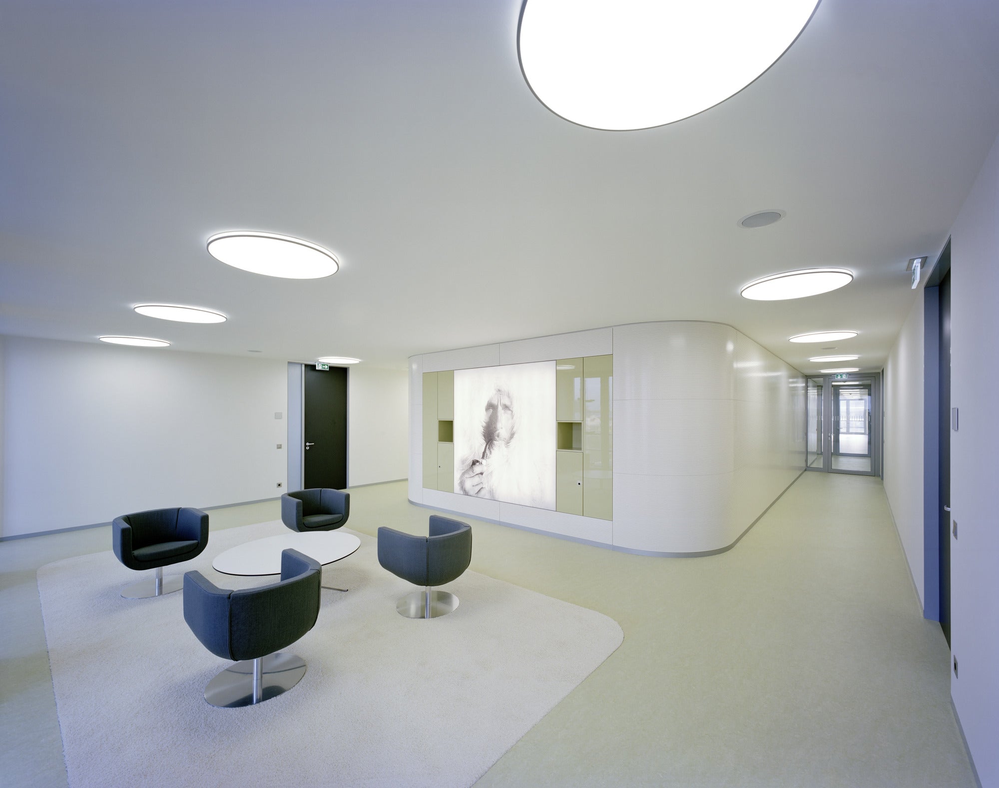 AJ MUNKEGAARD ceiling light white with chrome finish