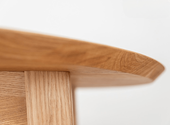 Ronde uitschuifbare tafel ARGO eikenfineer