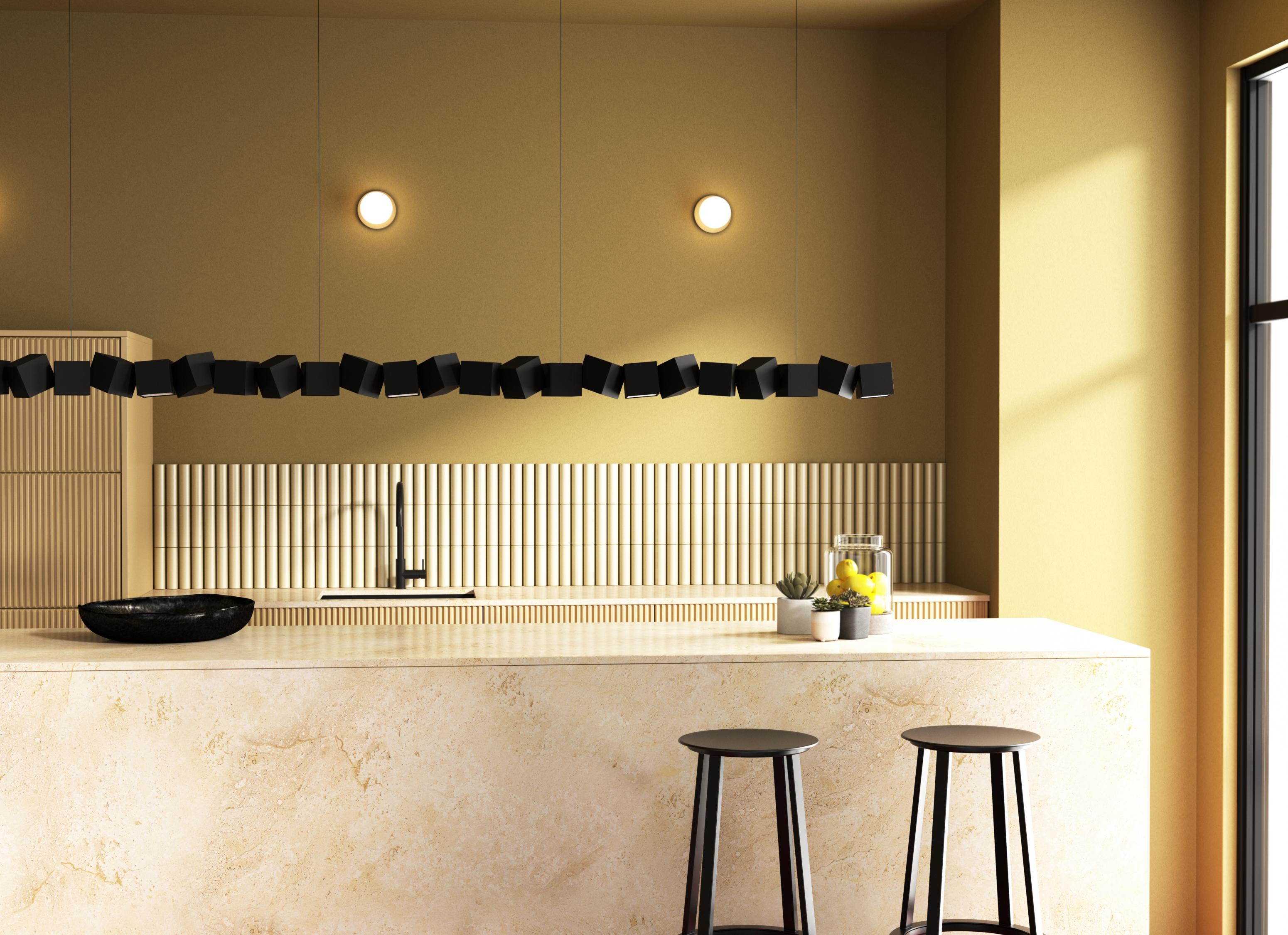 Hanglamp BLOCKCHAIN zwart