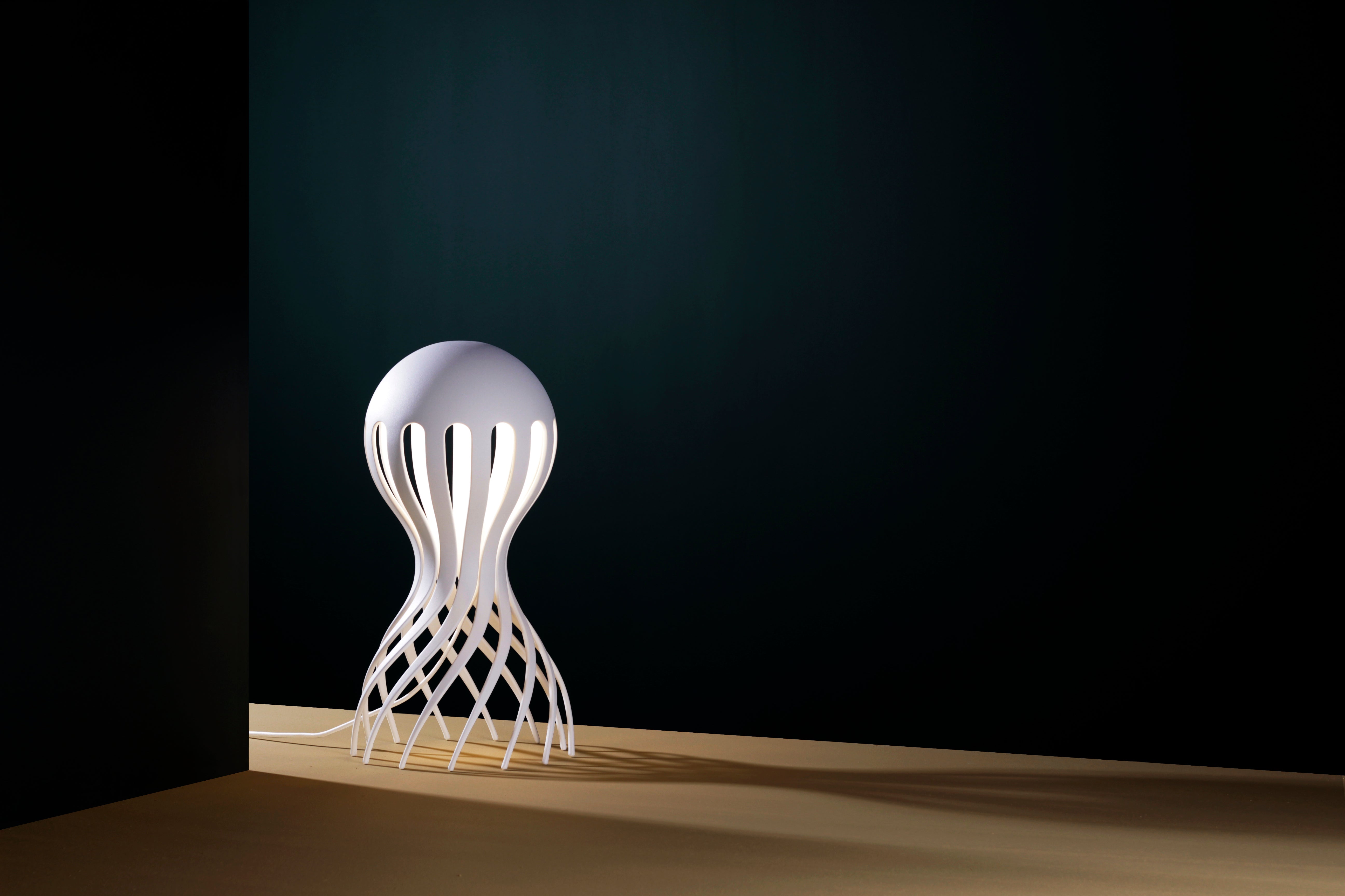 Tafellamp CIRRATA wit