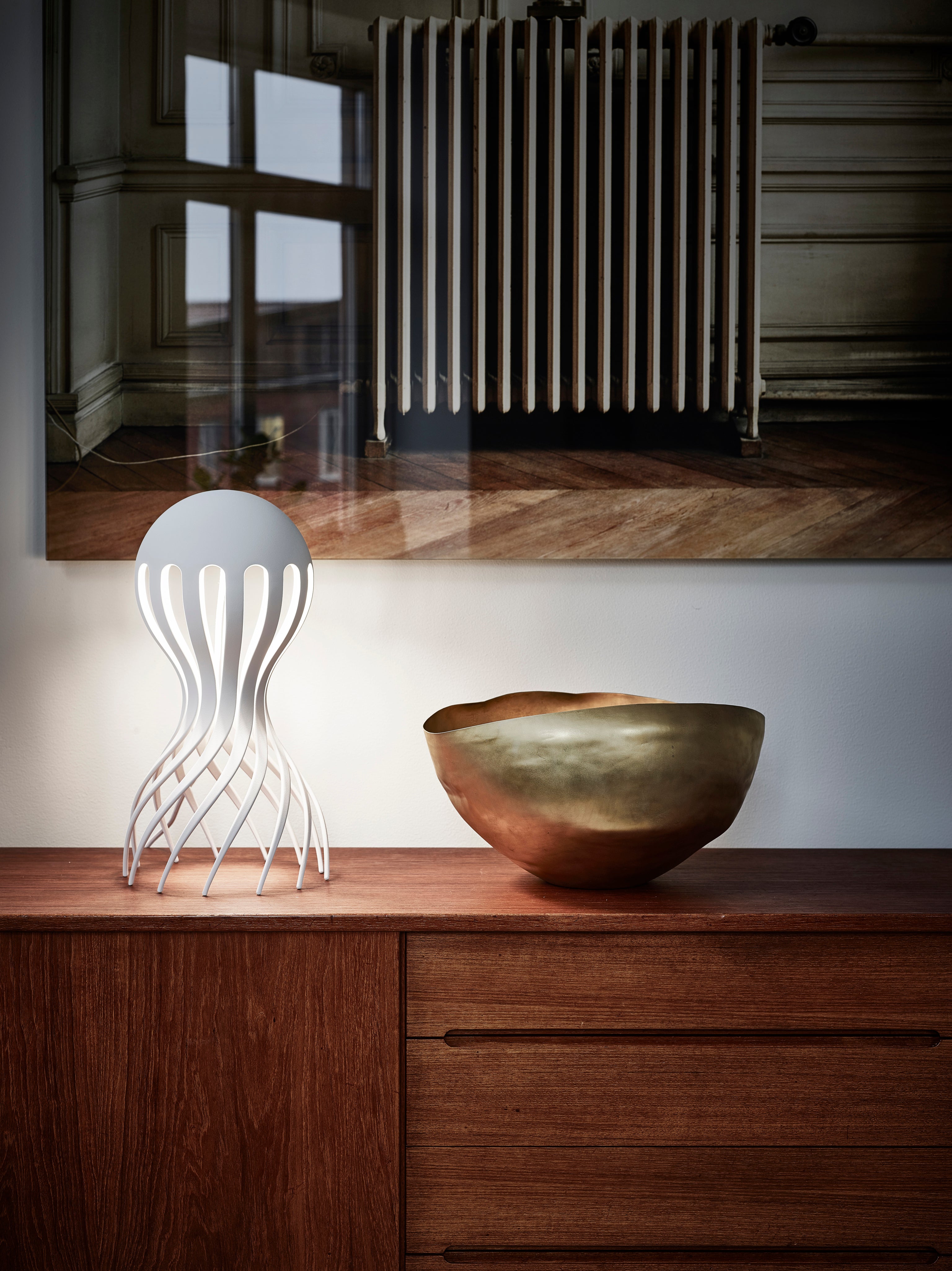 Tafellamp CIRRATA wit