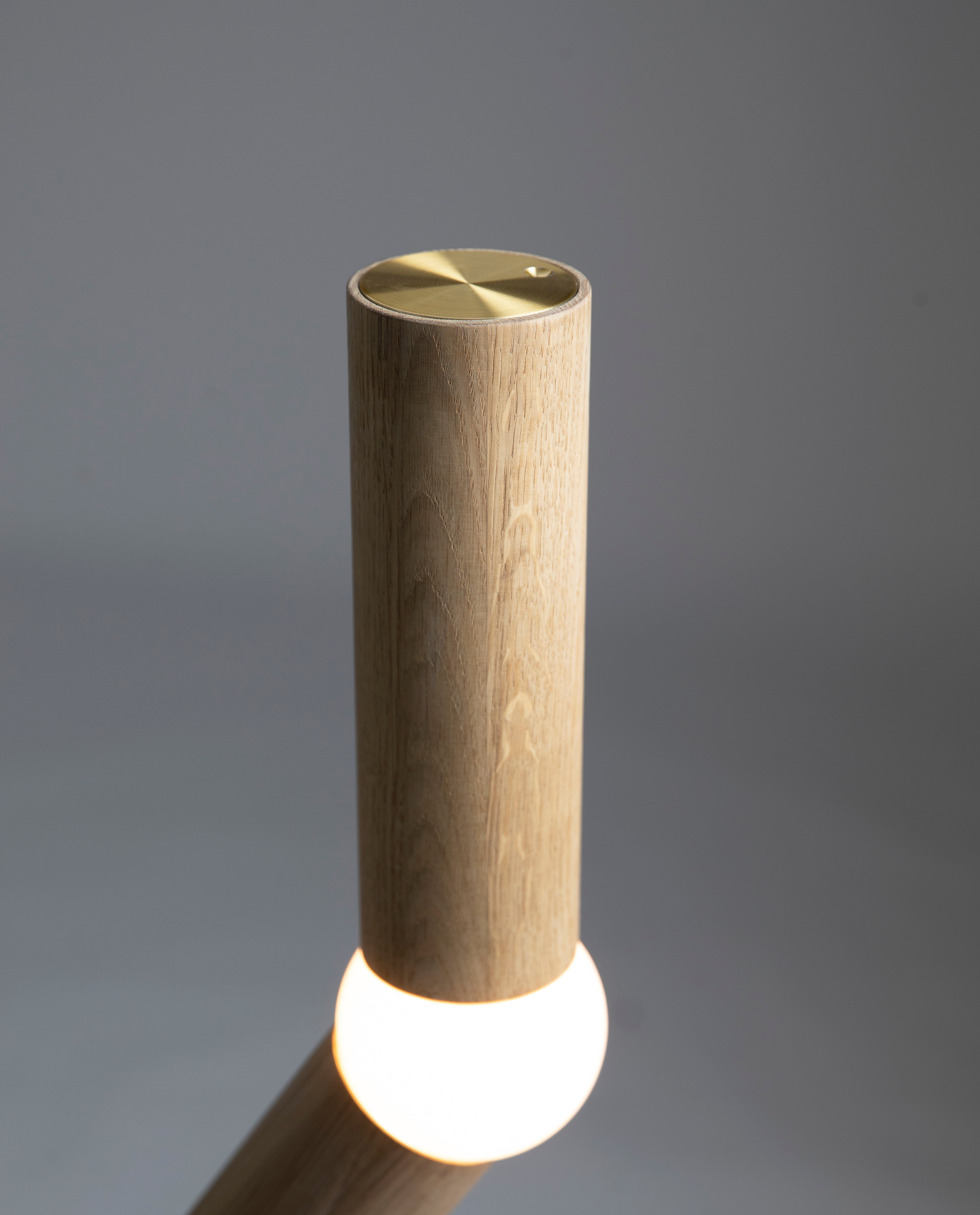 Vloerlamp LIGHTBONE eikenhout