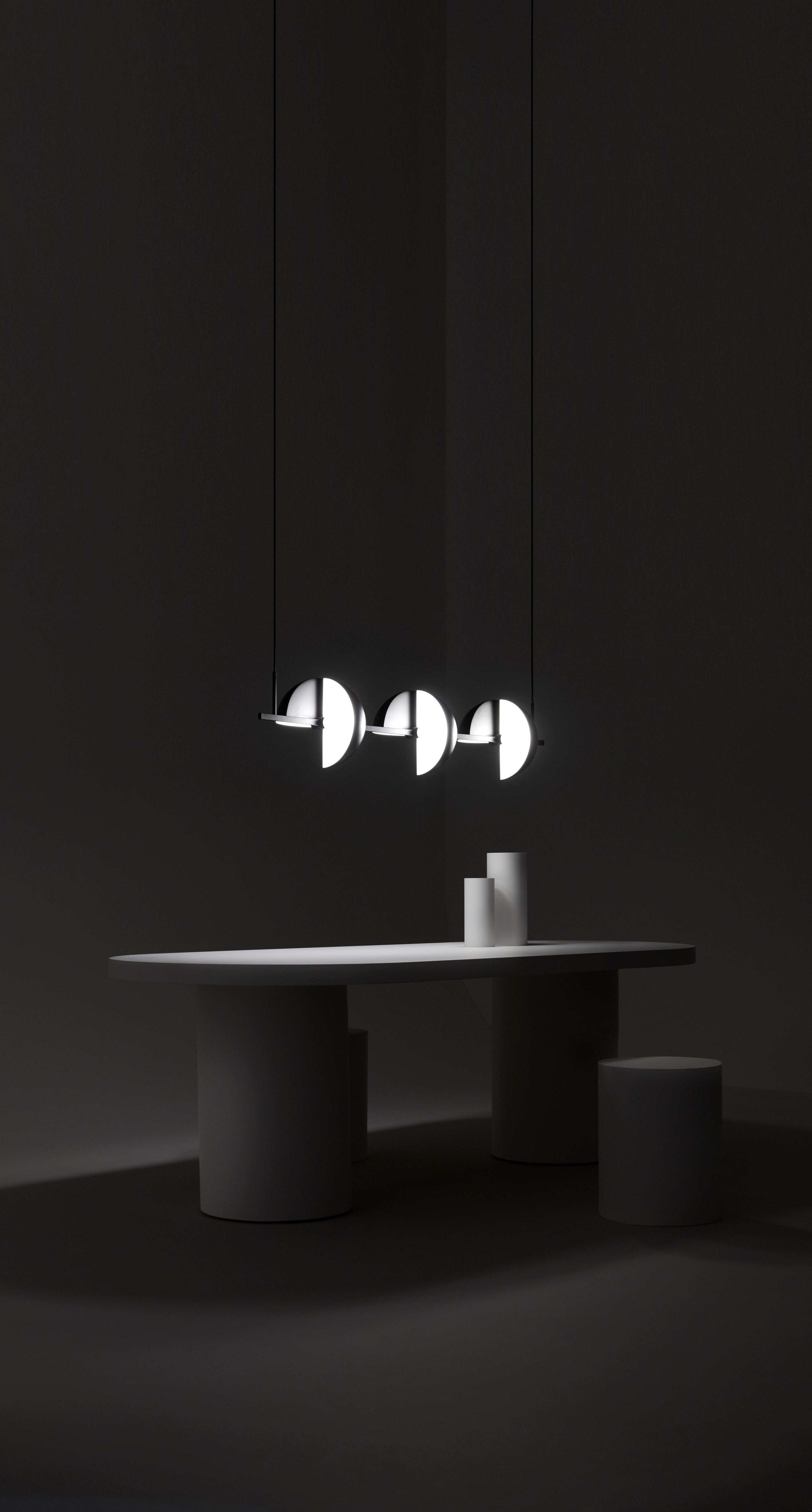 Hanglamp TRAPEZE TRIPLETTE zwart