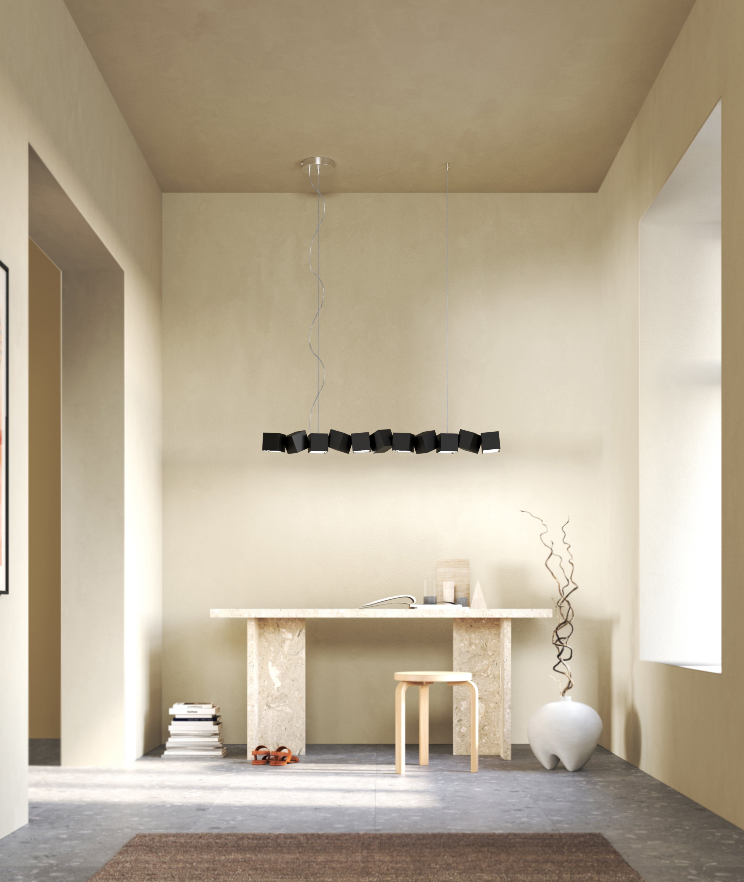 Hanglamp BLOCKCHAIN zwart