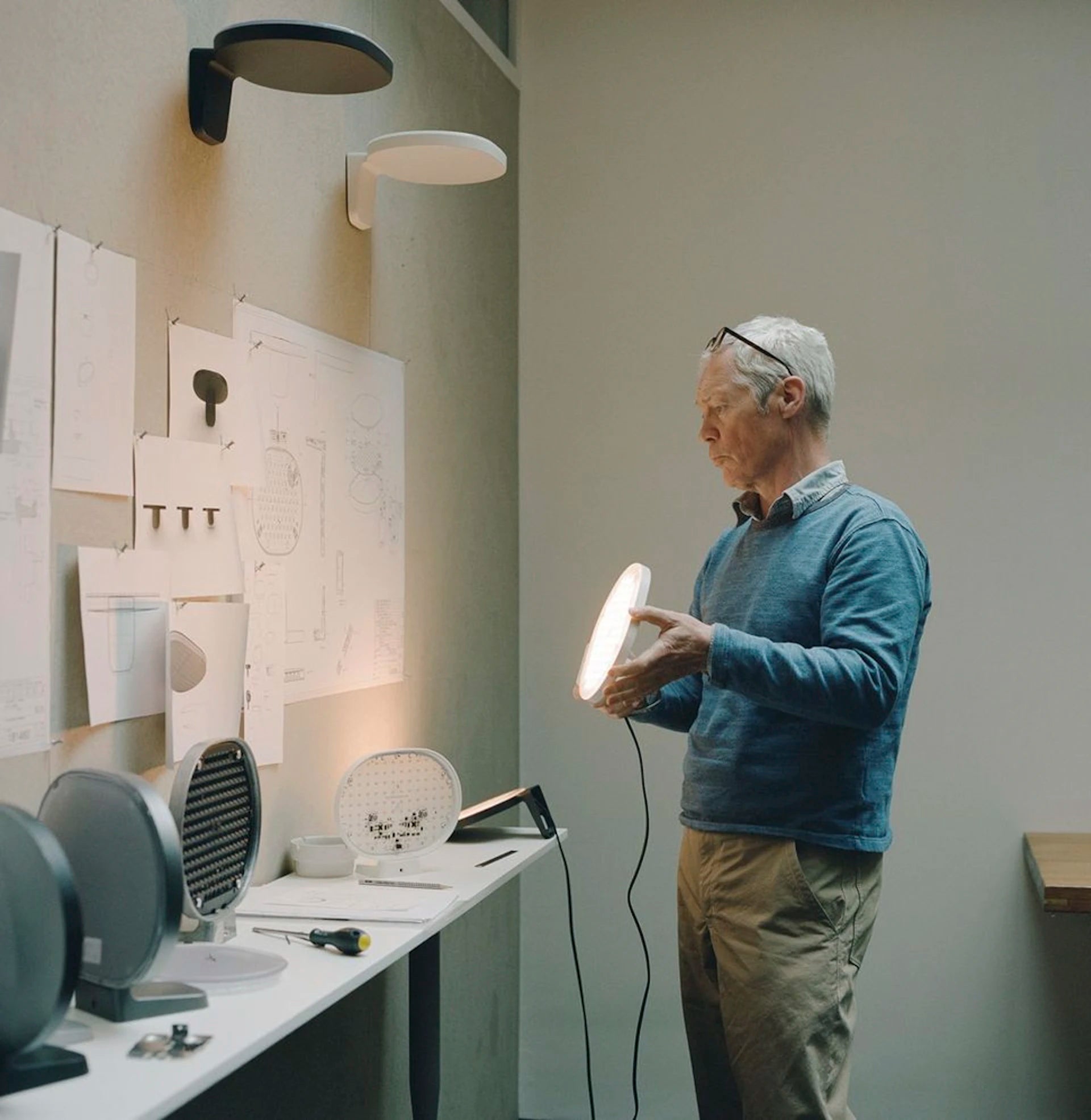 Wandleuchte OPLIGHT schwarz