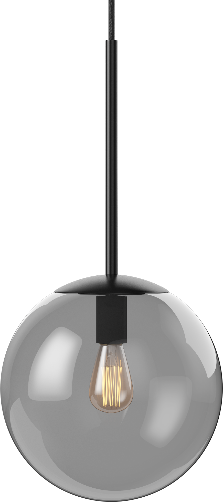Zwarte ORB hanglamp