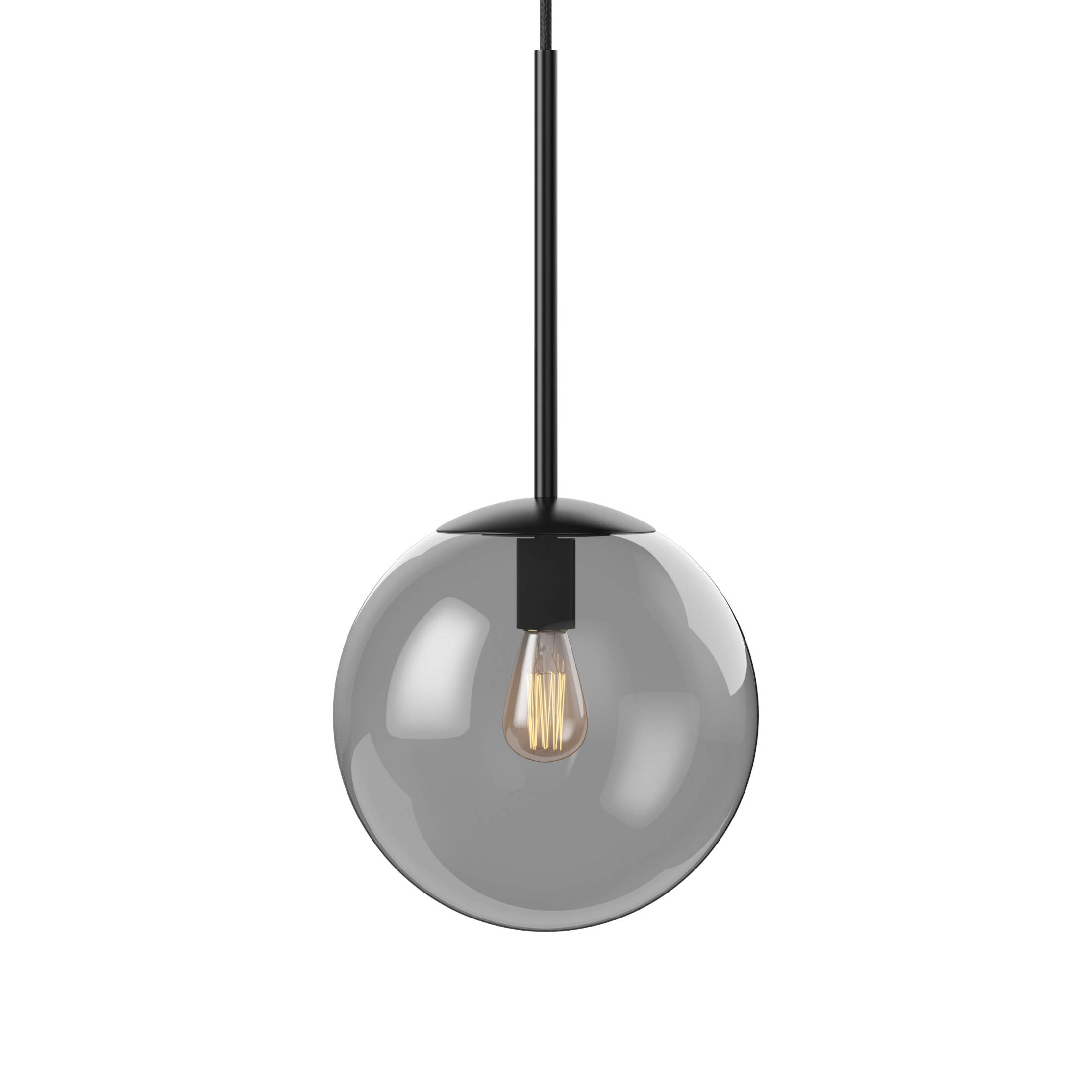 Zwarte ORB hanglamp