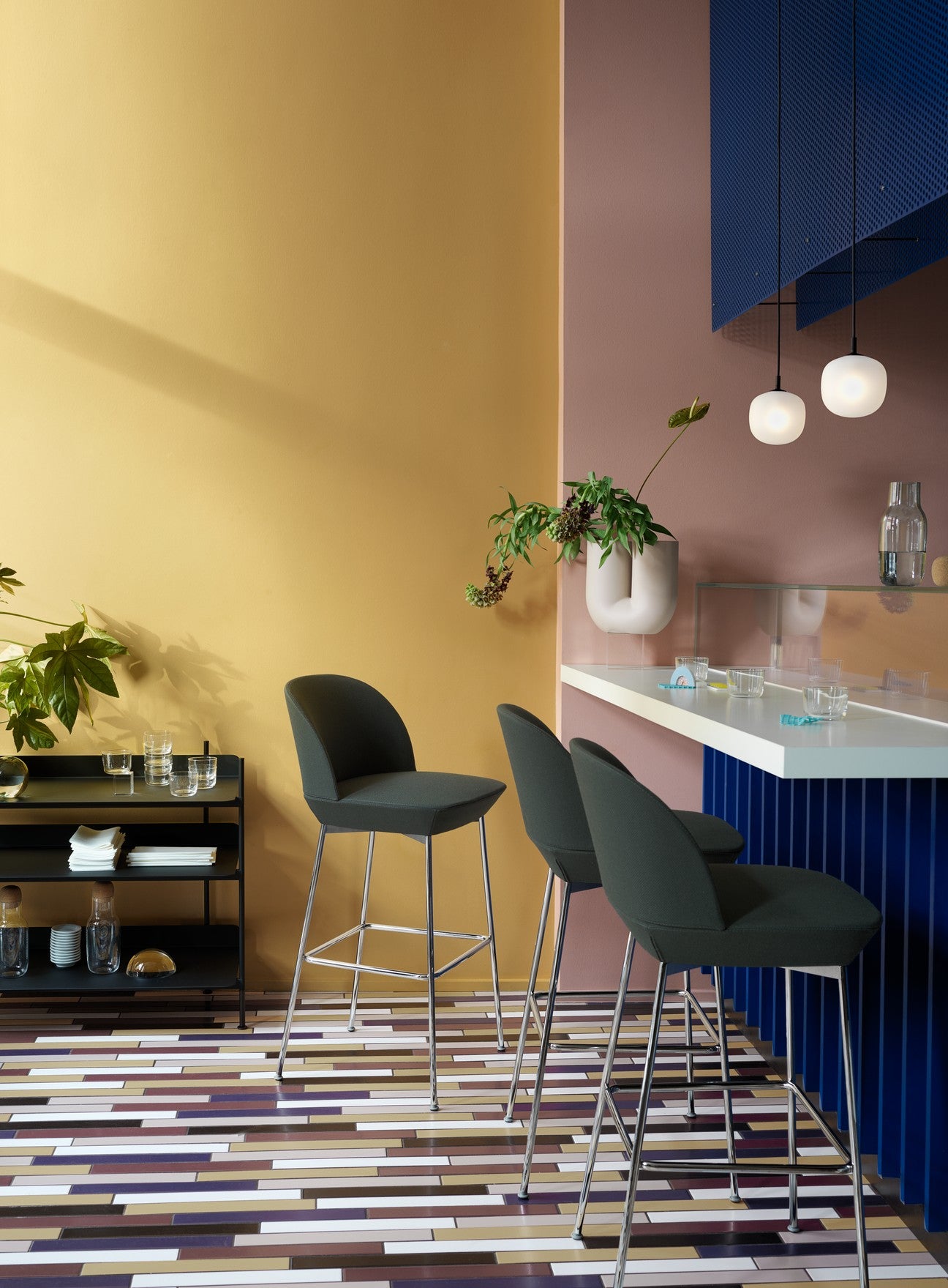 RIME black pendant lamp