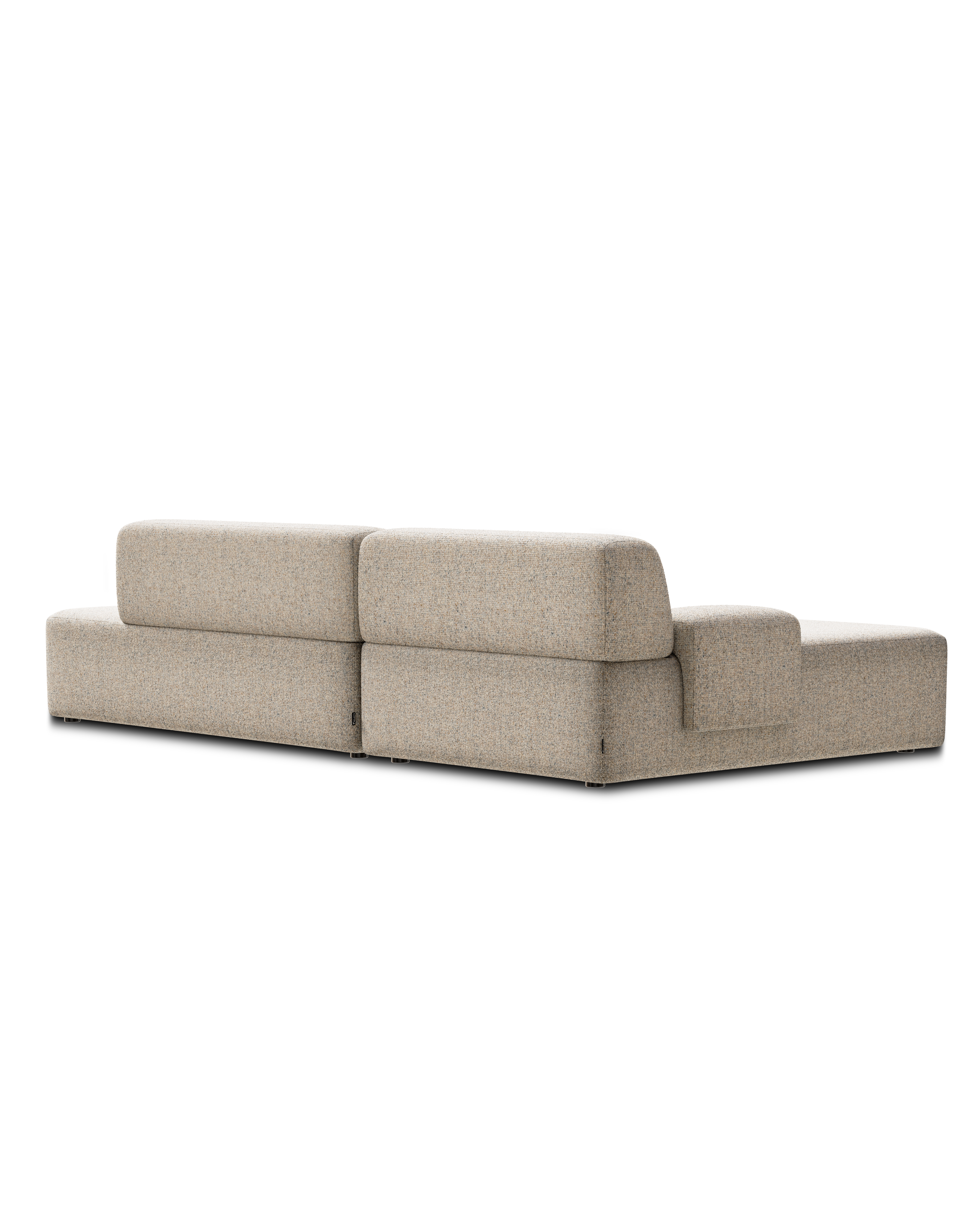 Modulaire open hoekbank links UMI beige